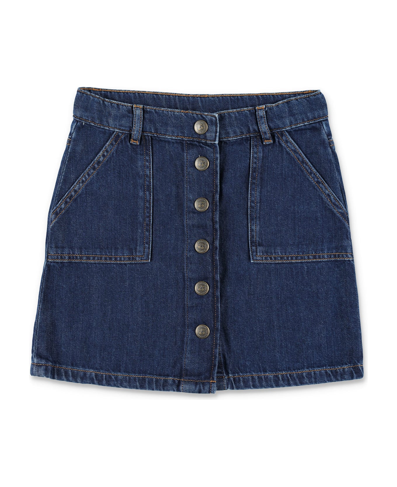 Bonpoint Kid - Denim Skirt - DENIM