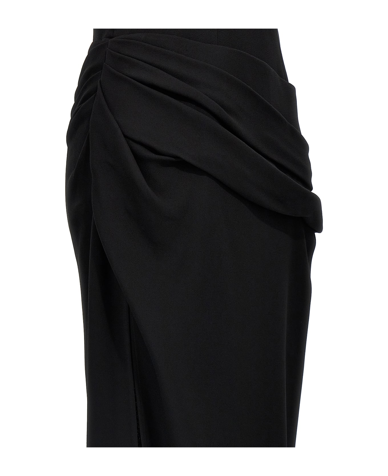 Givenchy Draped Dress - Black  