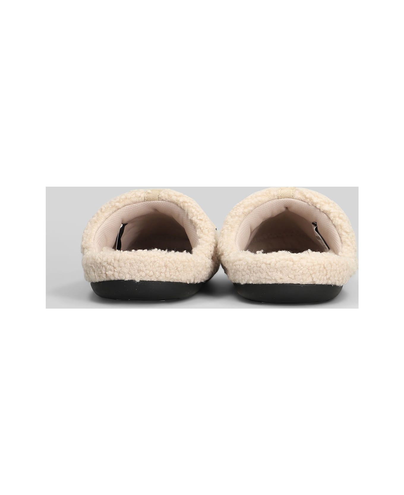 Moon Boot Mb Teddy Slipper Slipper-mule In Beige Shearling - beige