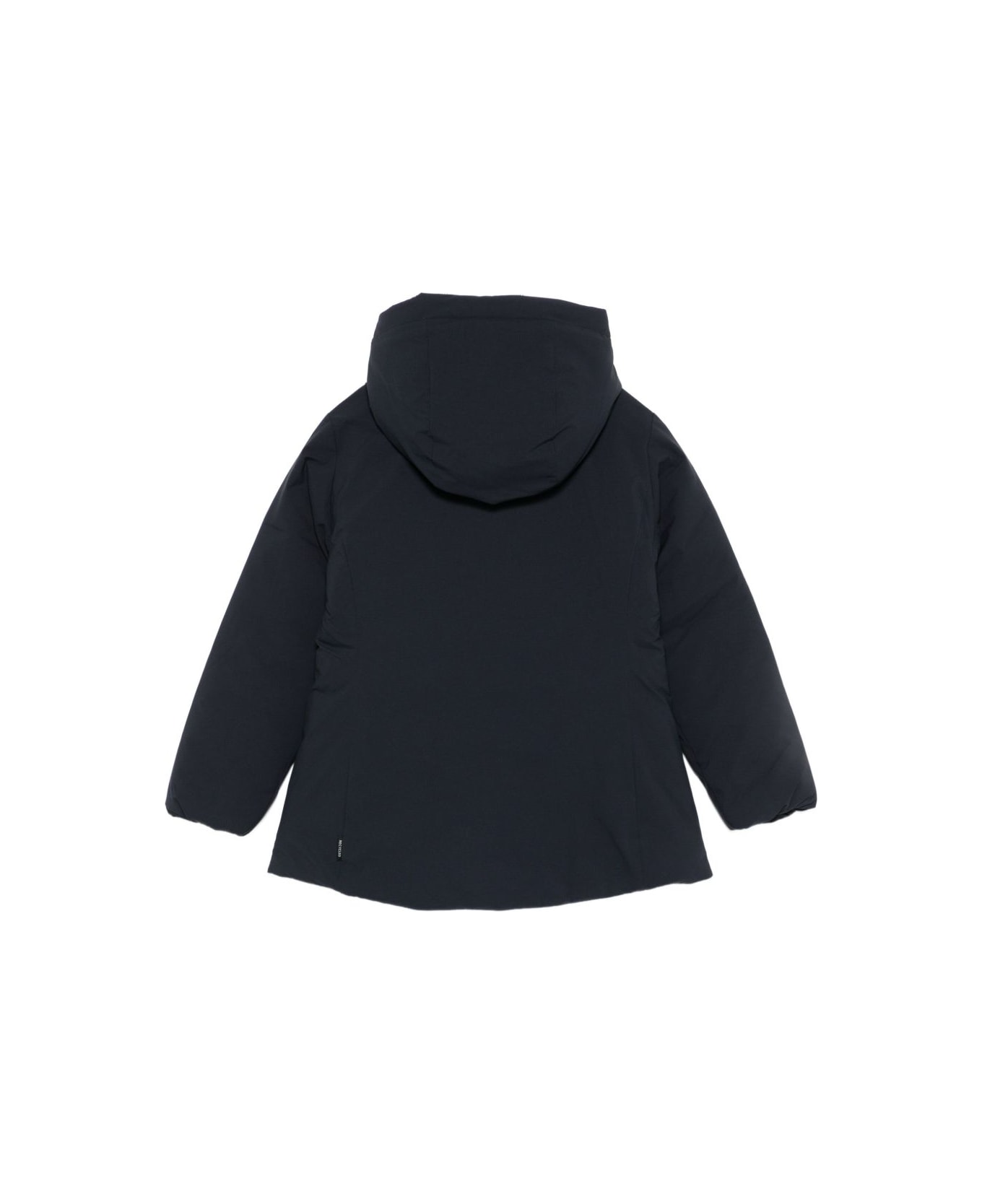 Save the Duck Kids Blue Padded Jacket With Hood - Blue