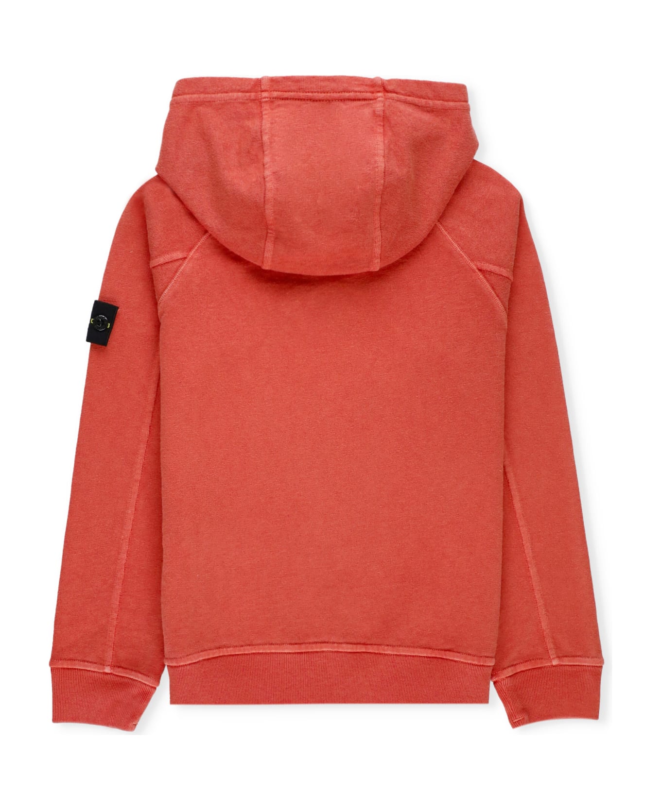 Stone Island Cotton Hoodie - Red