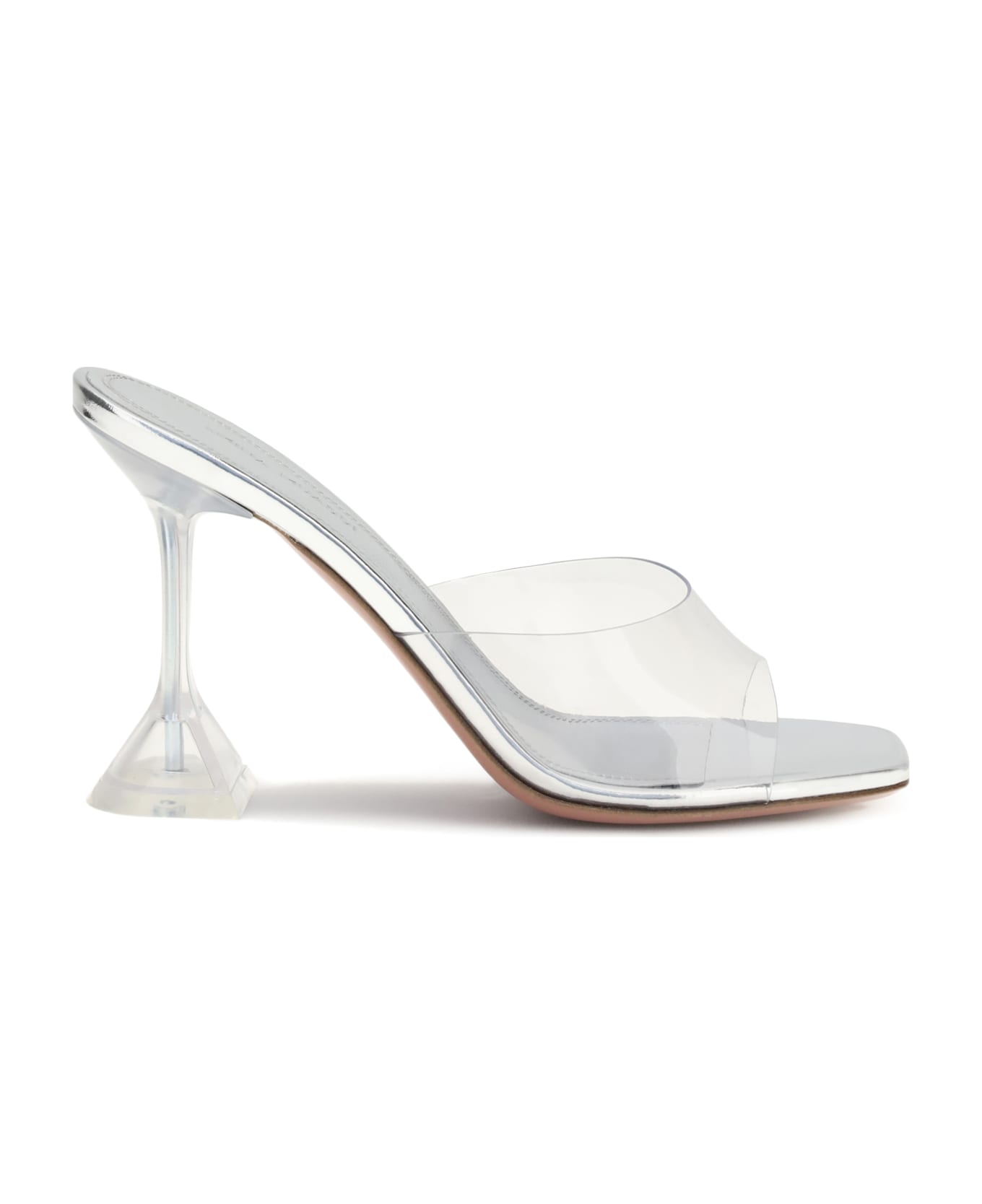 Amina Muaddi Lupita Glass Sandals