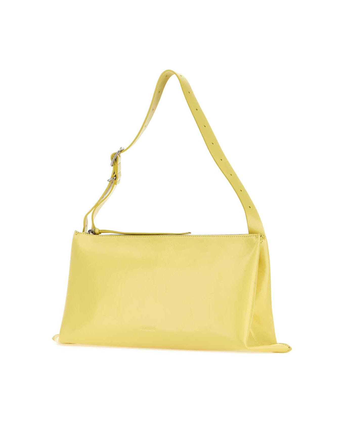 Jil Sander Yellow Leather Shoulder Bag - PASTELYELLOW ショルダーバッグ