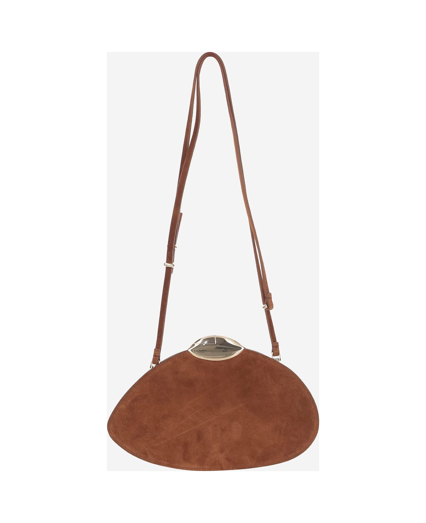 Benedetta Bruzziches Belle De Jour Suede Bag - Brown