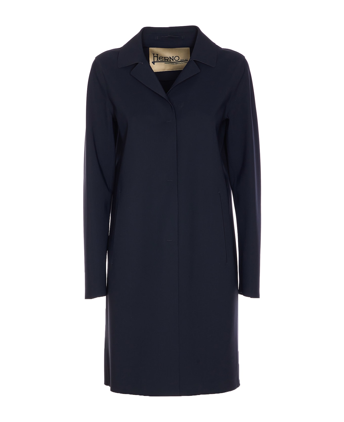 Herno First-act Pef Coat - Blue
