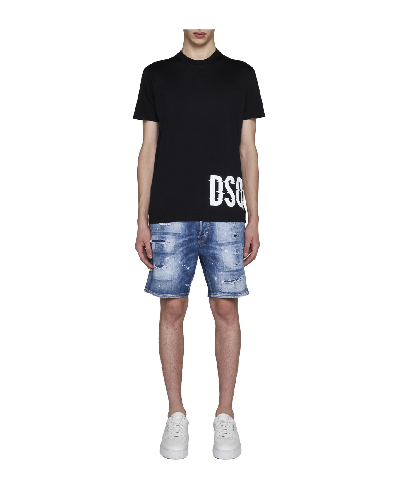 Dsquared2 Shorts - Navy blue