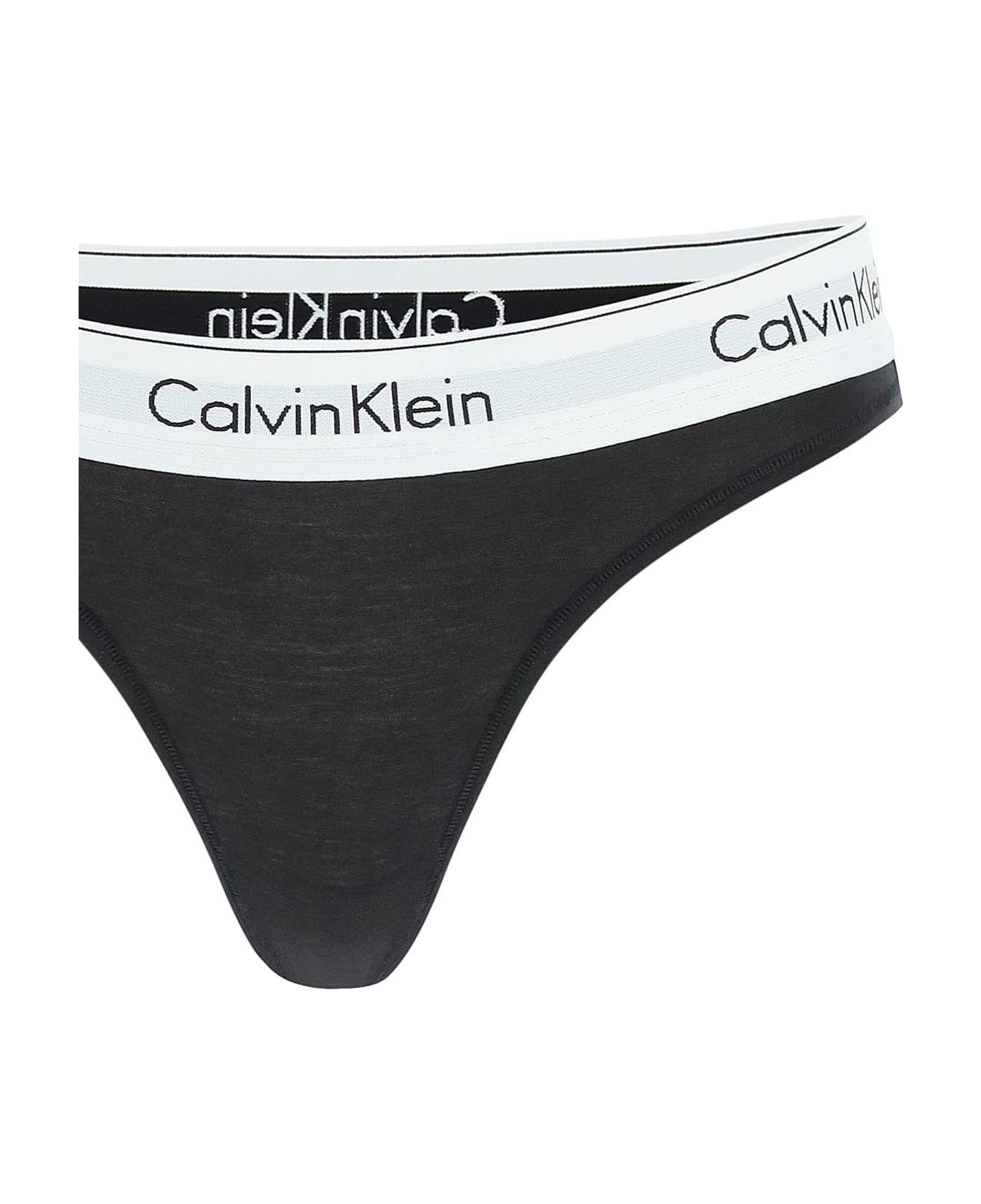 Calvin Klein Branded Border Thongs Calvin Klein