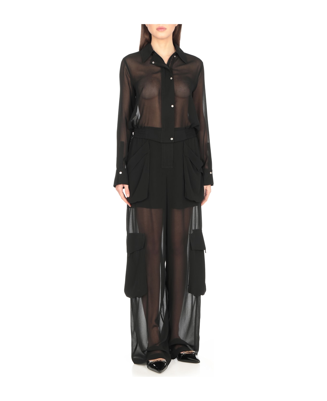 Pinko Gloria Slingback - Black