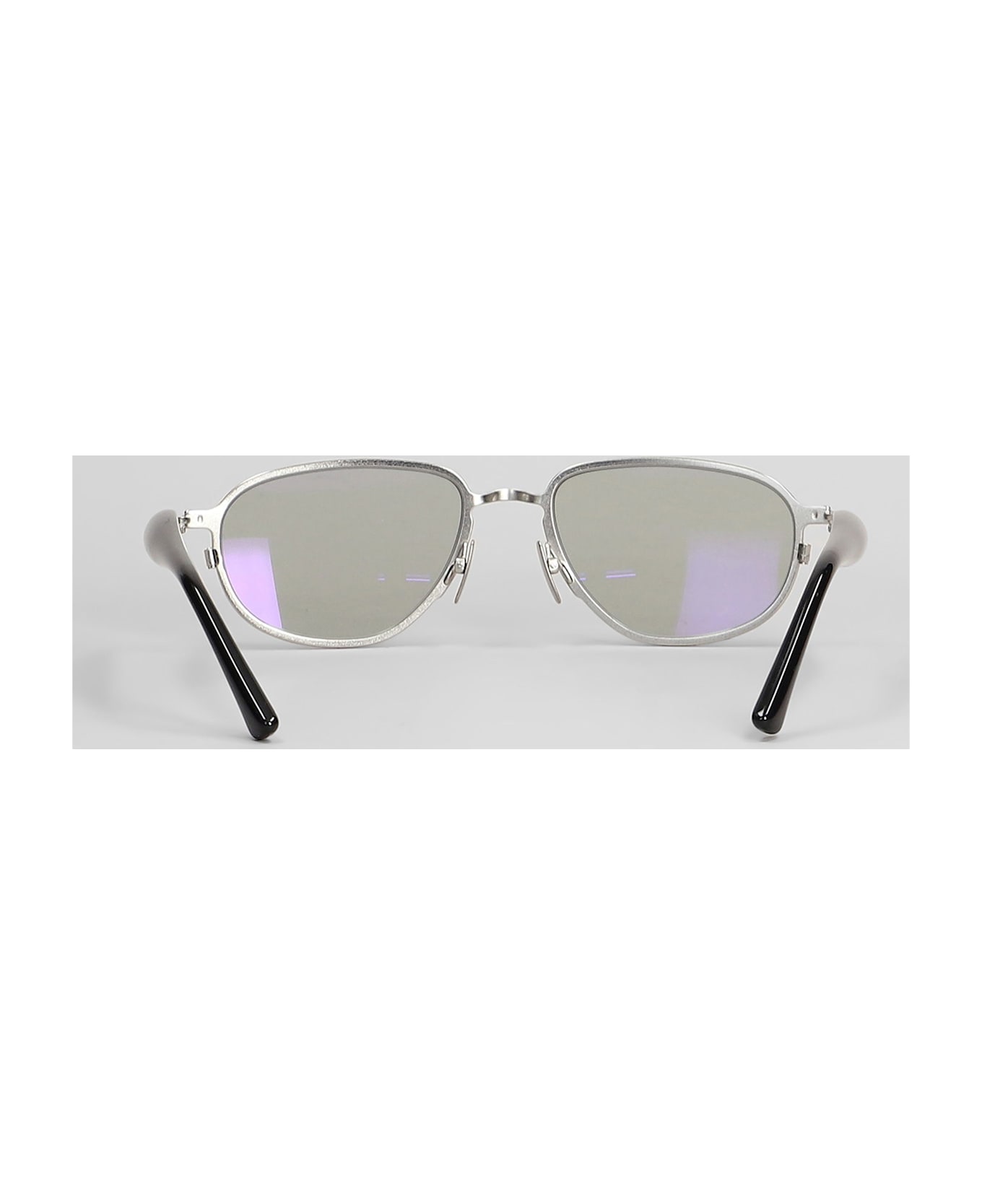 Kuboraum J71 Sunglasses In Grey Metal Alloy - grey