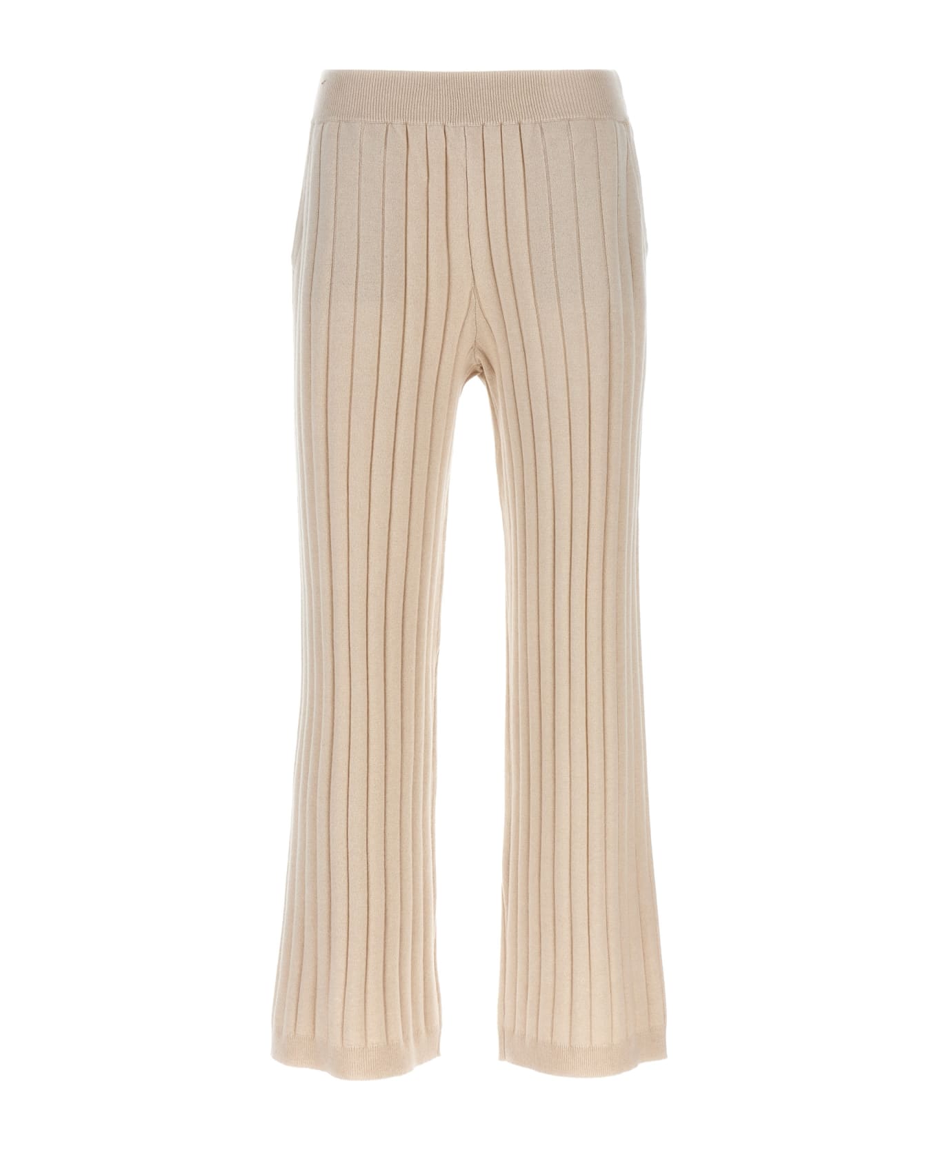 パンツ BRUNELLO CUCINELLI English rib cotton and viscose pants Brunello Cucinelli Brunello Cucinelli Women English Rib