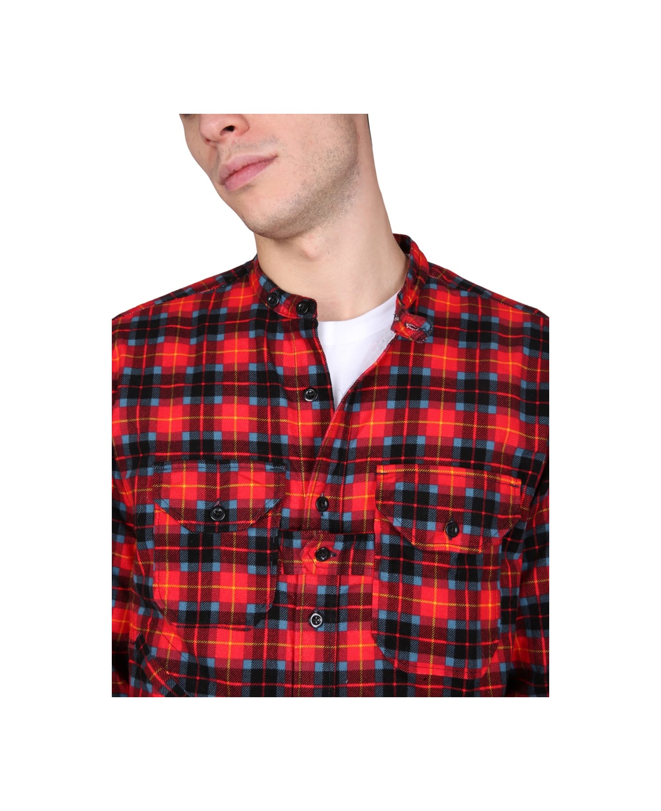 Engineered Garments Shirt With Tartan Pattern - RED シャツ