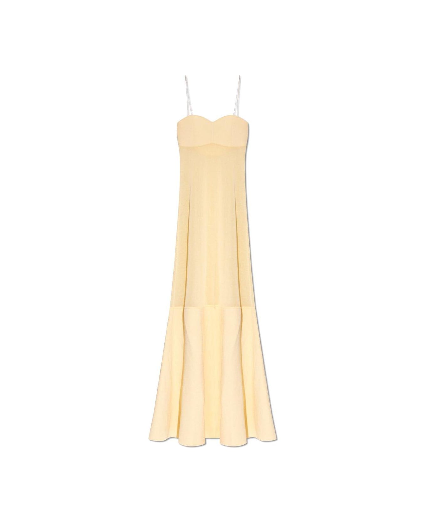 Jacquemus Strapped Maxi Dress - Yellow