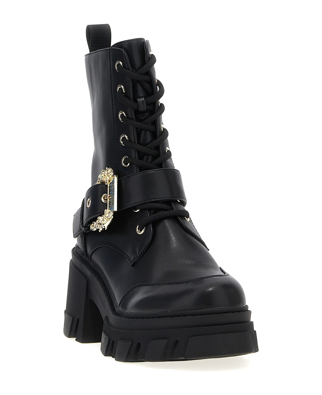 Versace Jeans Couture 'sophie' Ankle Boots - Black