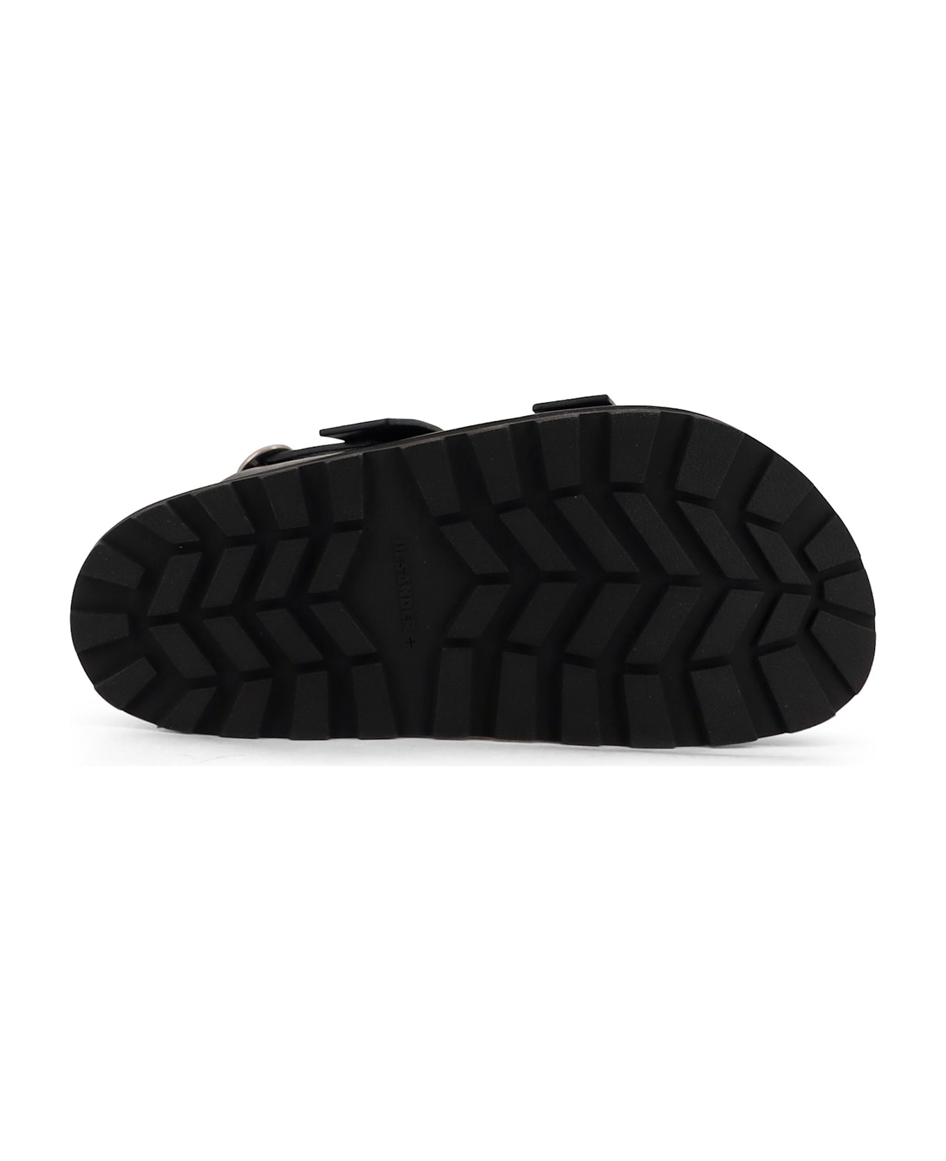 Jil Sander Leather Sandals - Black