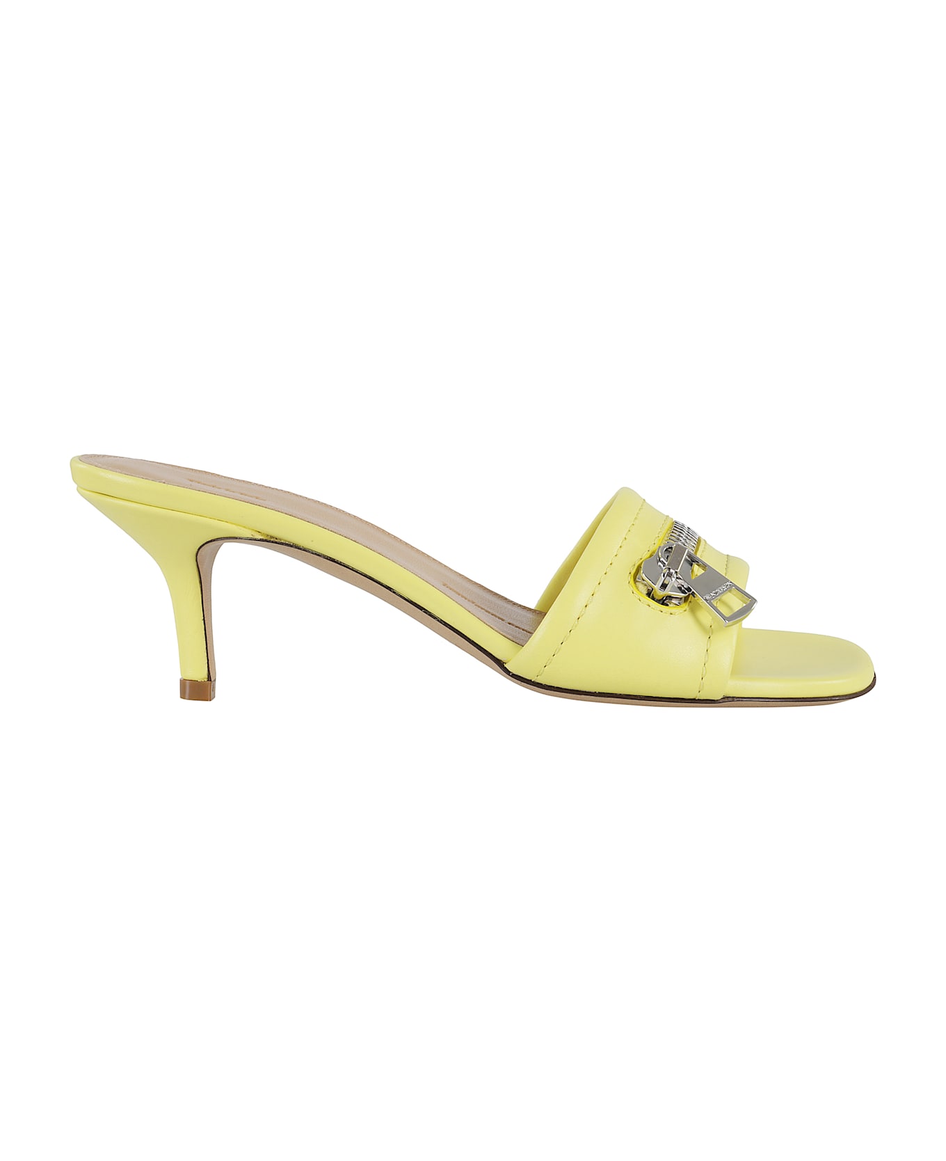 J.W. Anderson Biker Heel Sandal - Lemonade