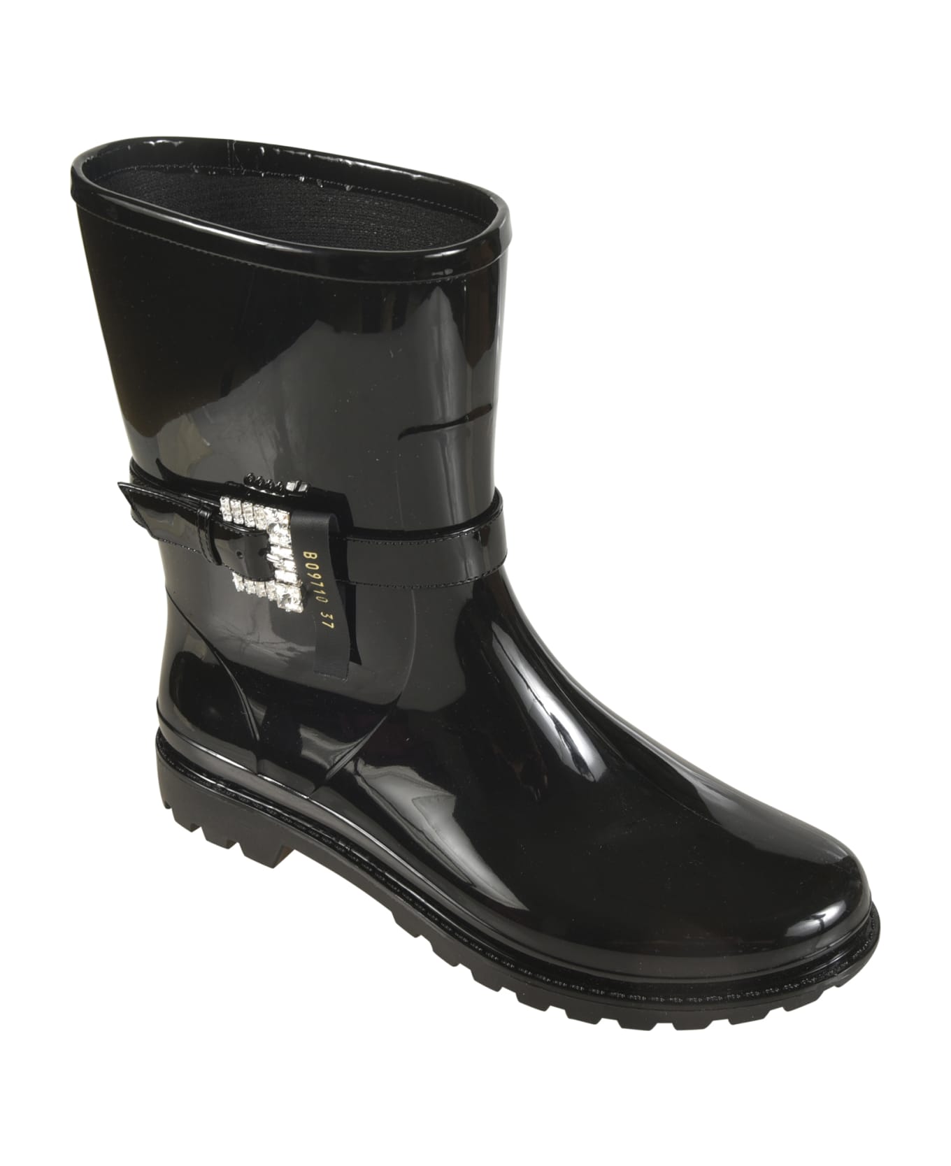 Sergio Rossi Twenty Buckle Boots - Black
