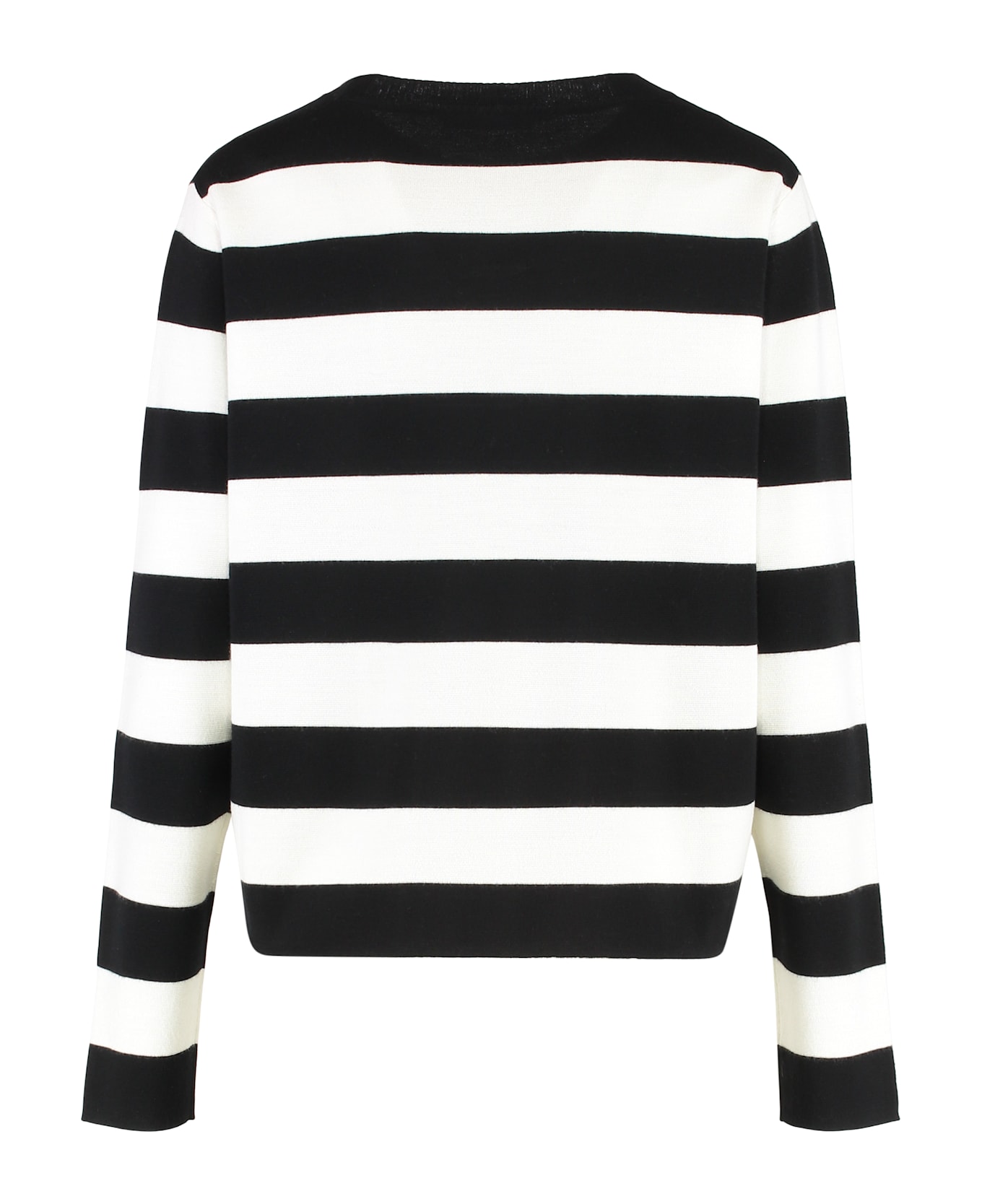Max Mara Viterbo Virgin Wool Sweater - White