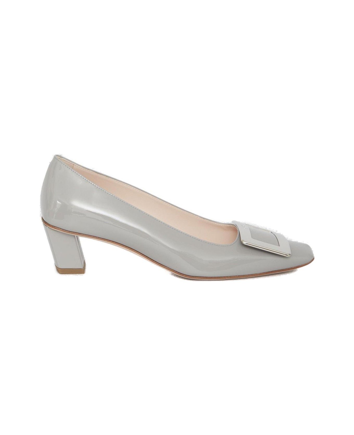 Roger Vivier Belle Vivier Buckle Pumps - Grey