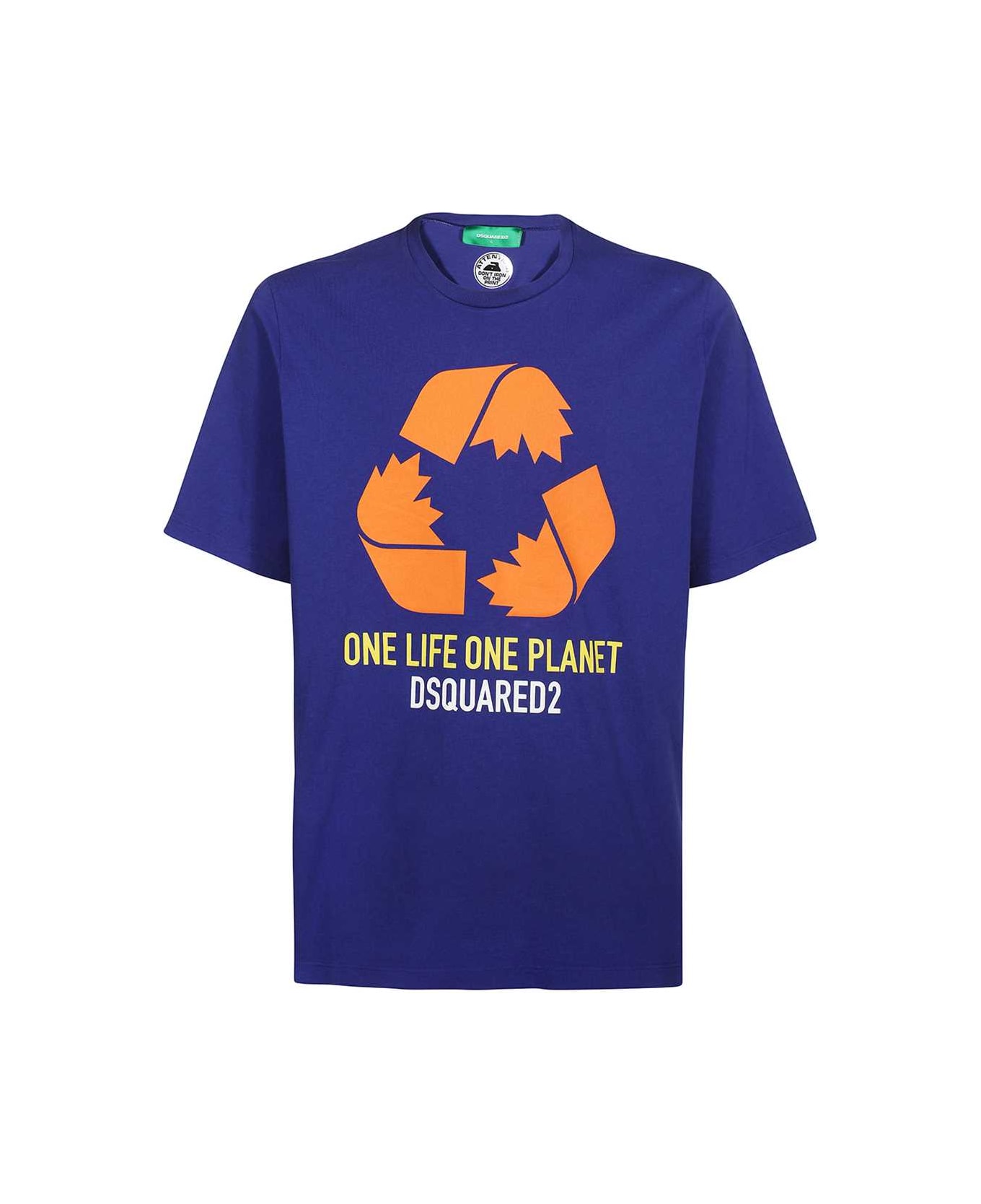 Dsquared2 Crew-neck T-shirt - blue