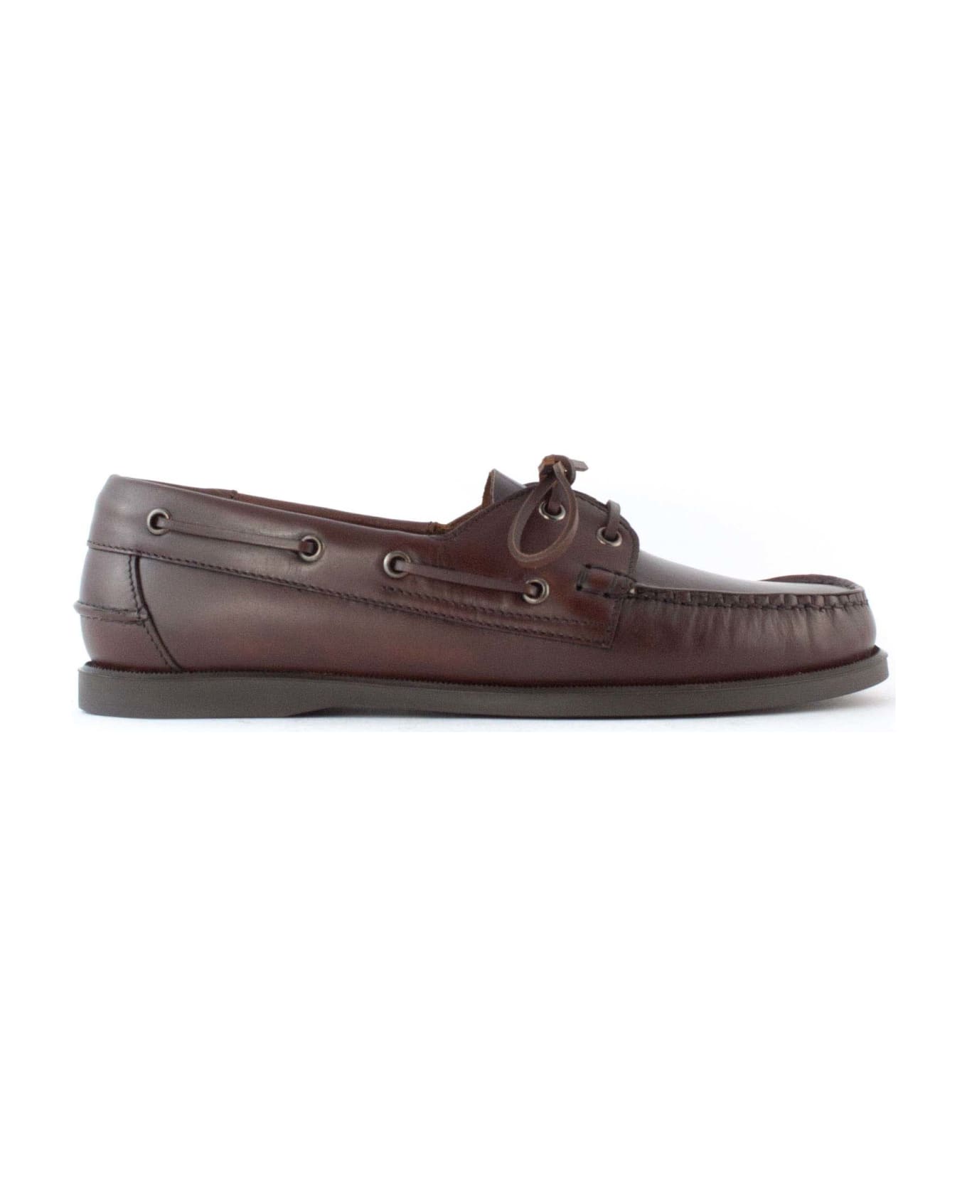 Berwick 1707 Brown Leather Loafer - Brown