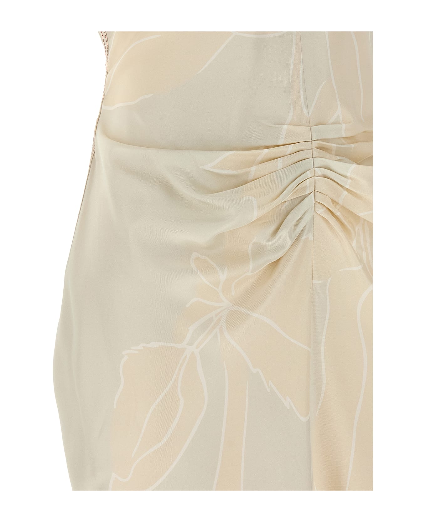 Victoria Beckham 'gathered Waist' Dress - Multicolor