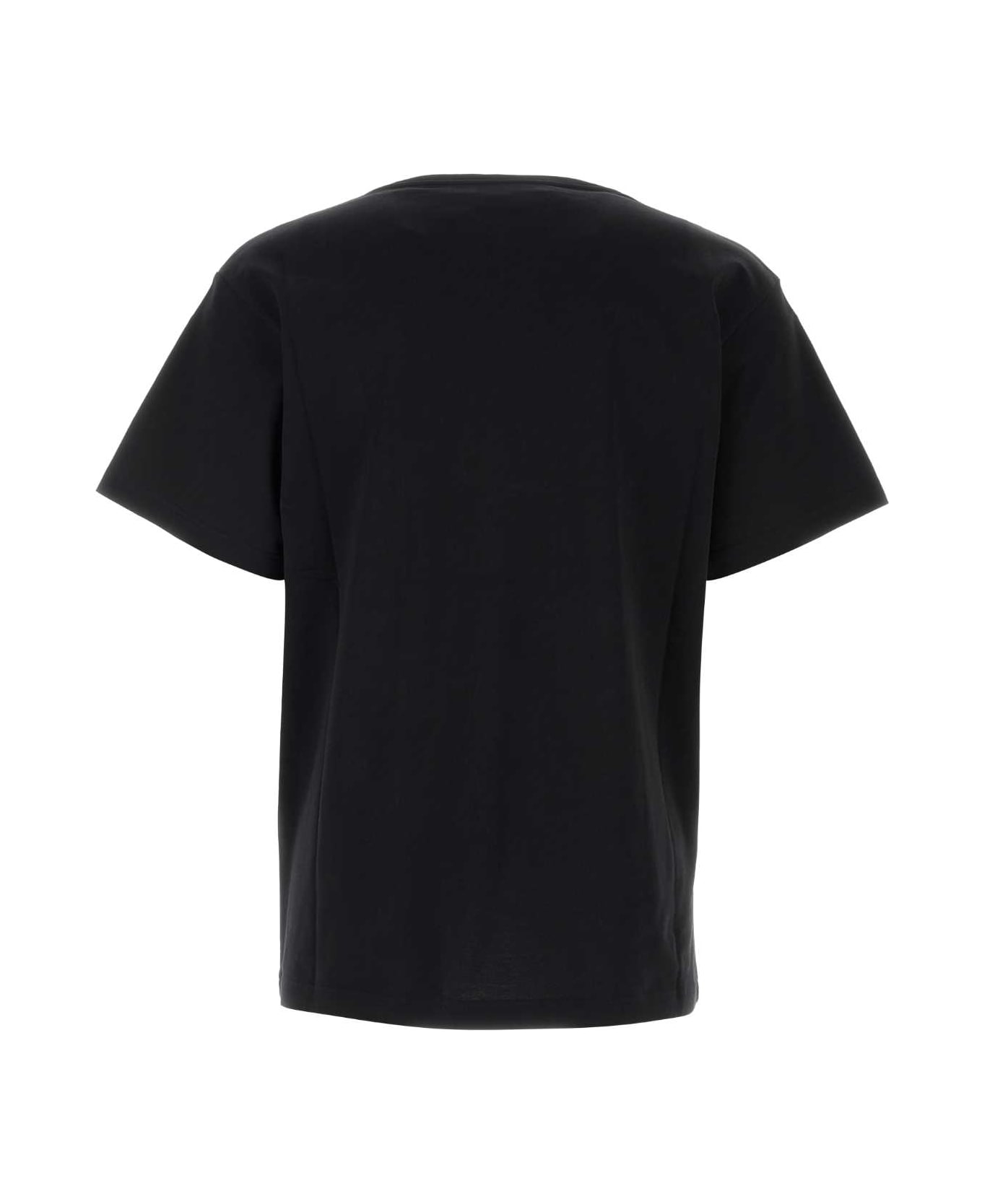 Y/Project Black Cotton T-shirt - BLACK シャツ