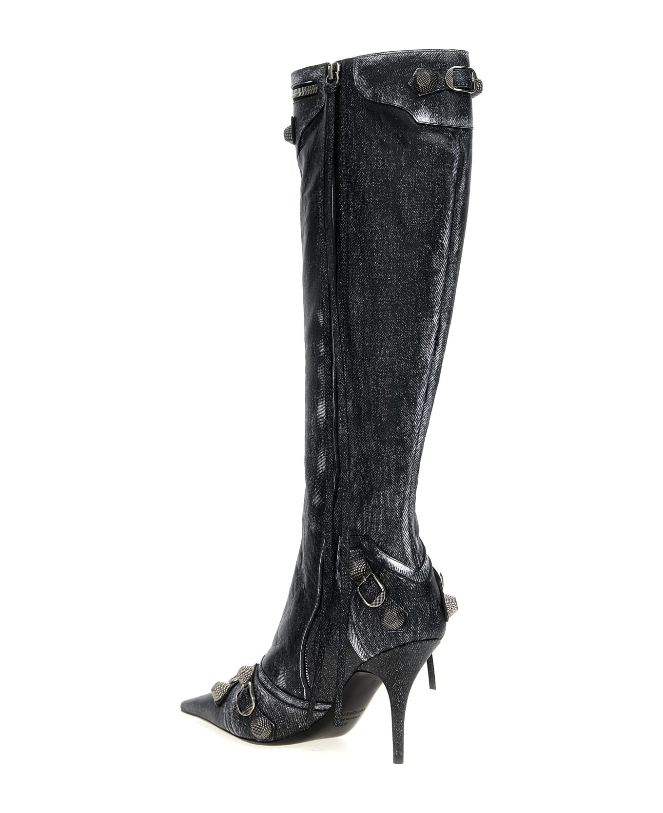 Balenciaga Cagole Boots - Black