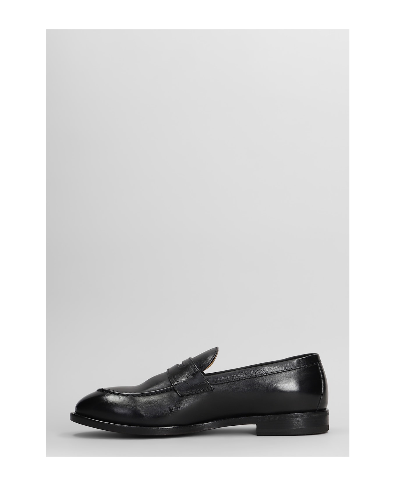 Henderson Baracco Loafers In Black Leather - black