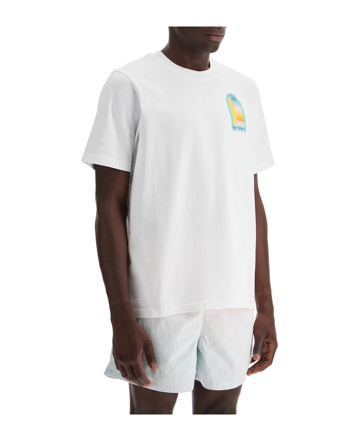 Casablanca 'l' Arc Coloré T-shirt - L Arc Colore