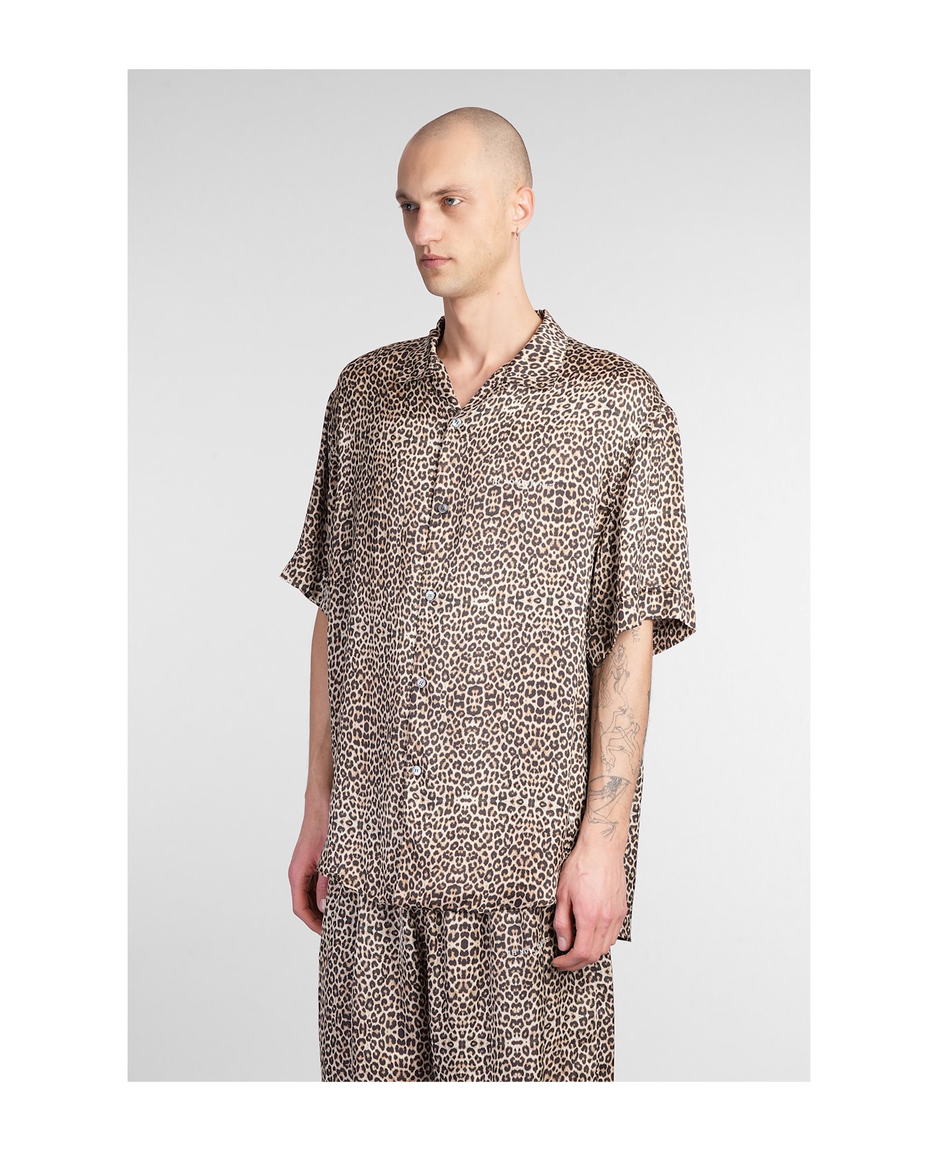 ih nom uh nit Shirt In Animalier Viscose - Animalier