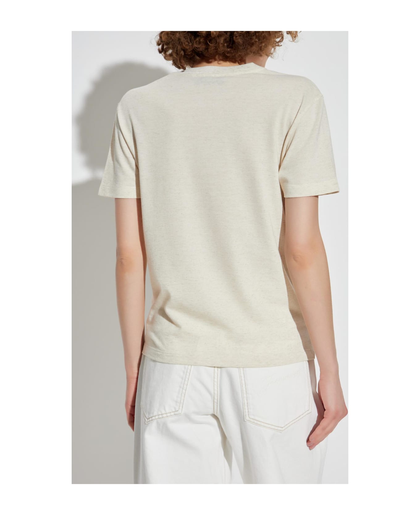 Fendi T-shirt With Shimmering Appliqués - Thumbnail 5