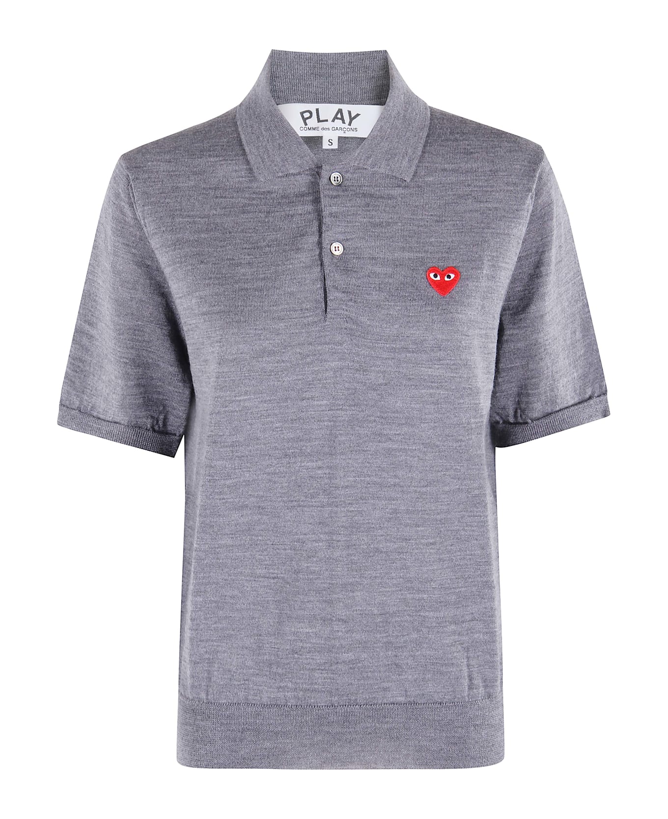 Comme des Garçons Play Sweater Red Emblem