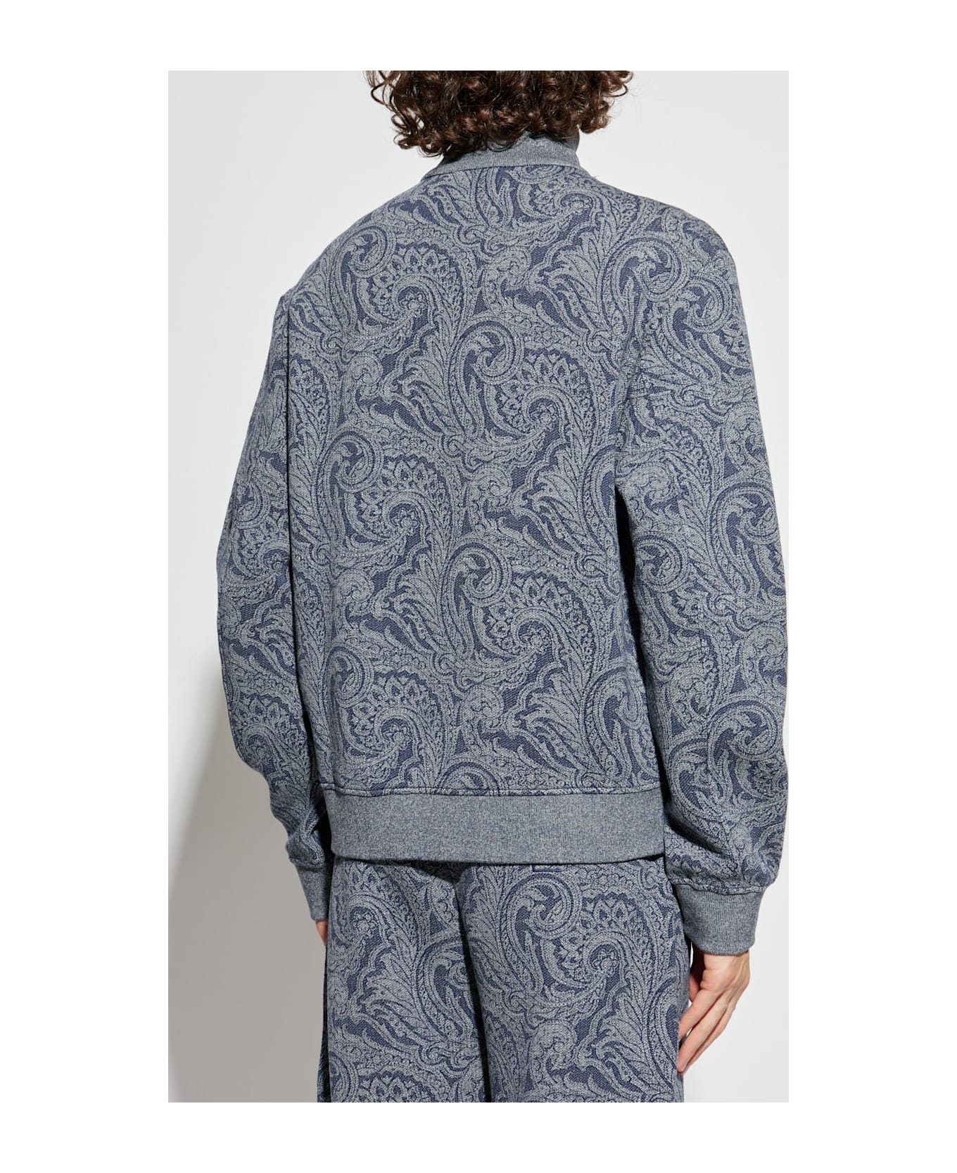 Etro Patterned Sweatshirt - Blue