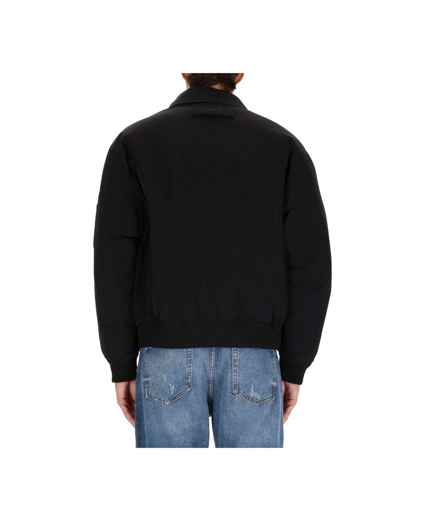 Hugo Boss Padded "bard" Jacket - BLACK