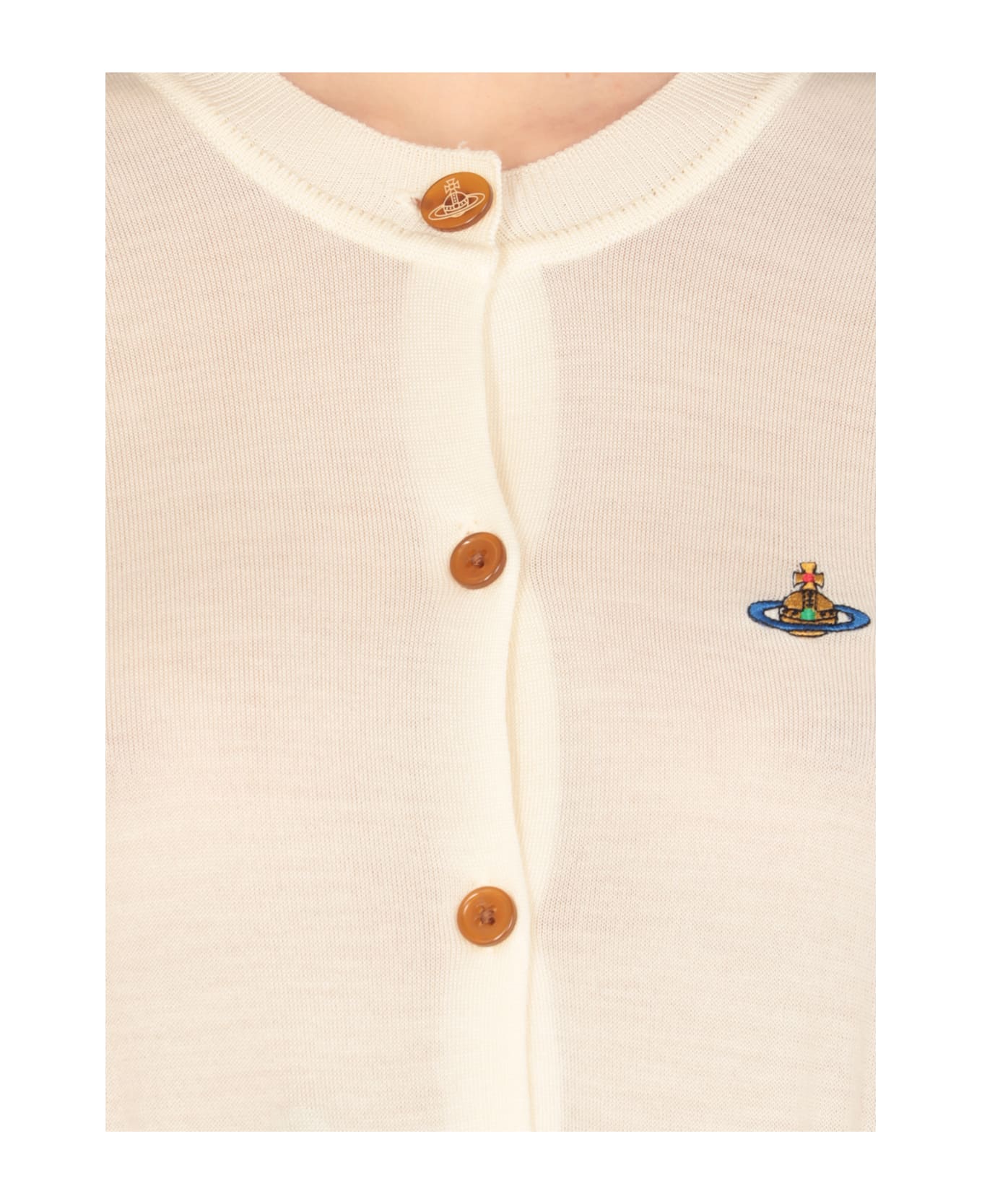 Vivienne Westwood Cardigan Bea - White