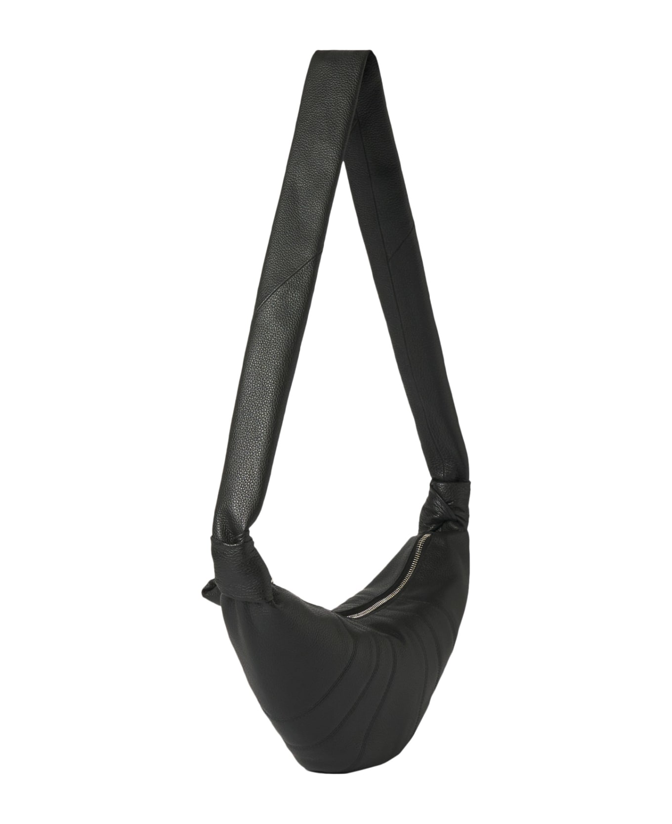 Lemaire Croissant Shoulder Bag - BLACK
