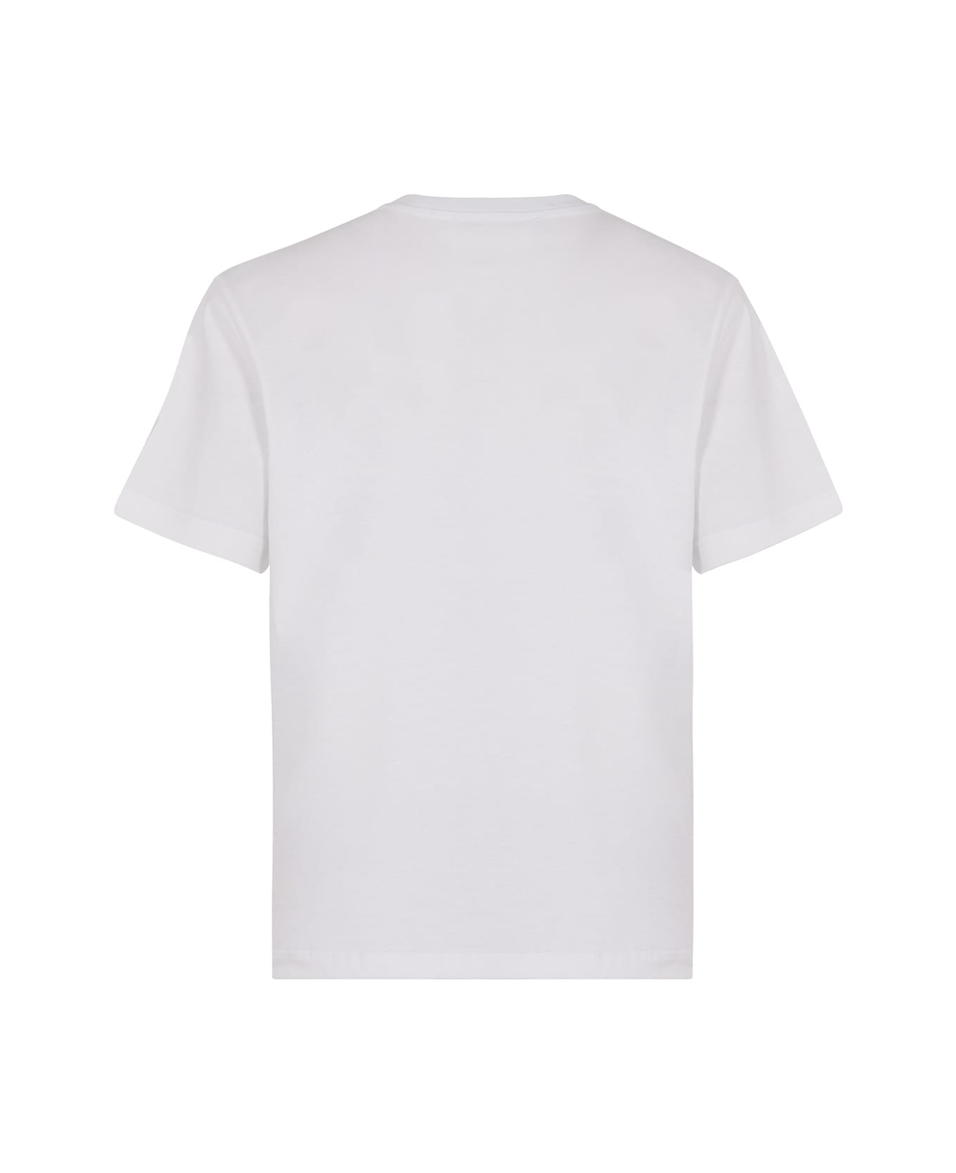 MSGM T-shirt Con Logo - Bianco Tシャツ＆ポロシャツ
