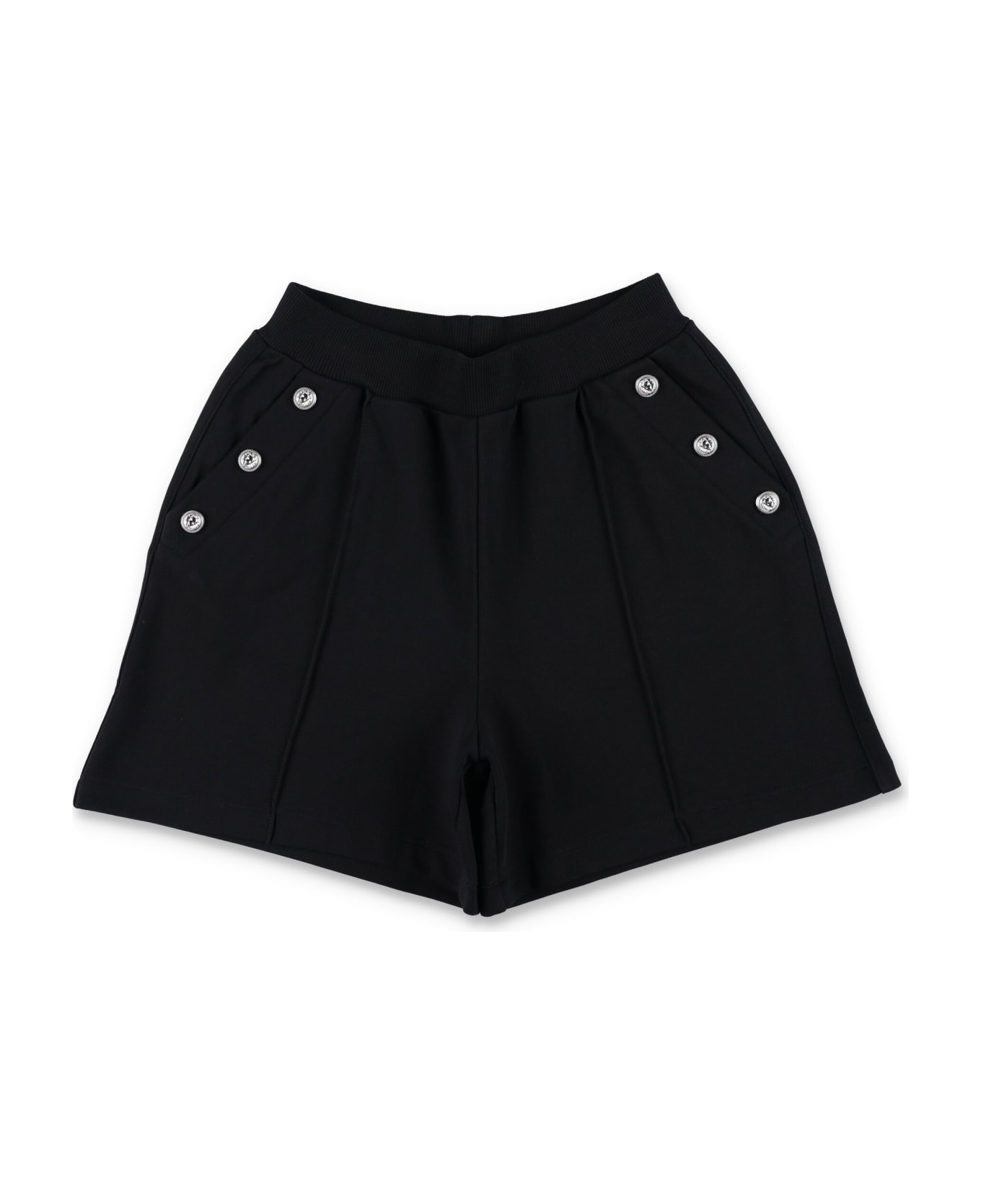 Balmain Kid - Shorts - BLACK/SILVER