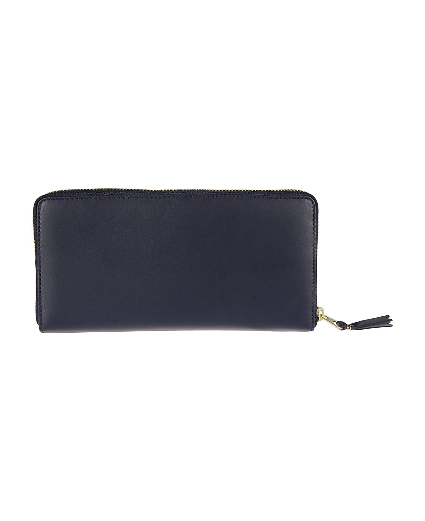 Comme des Garçons Wallet Classic Leather Line Zip-around Wallet - Navy Navy