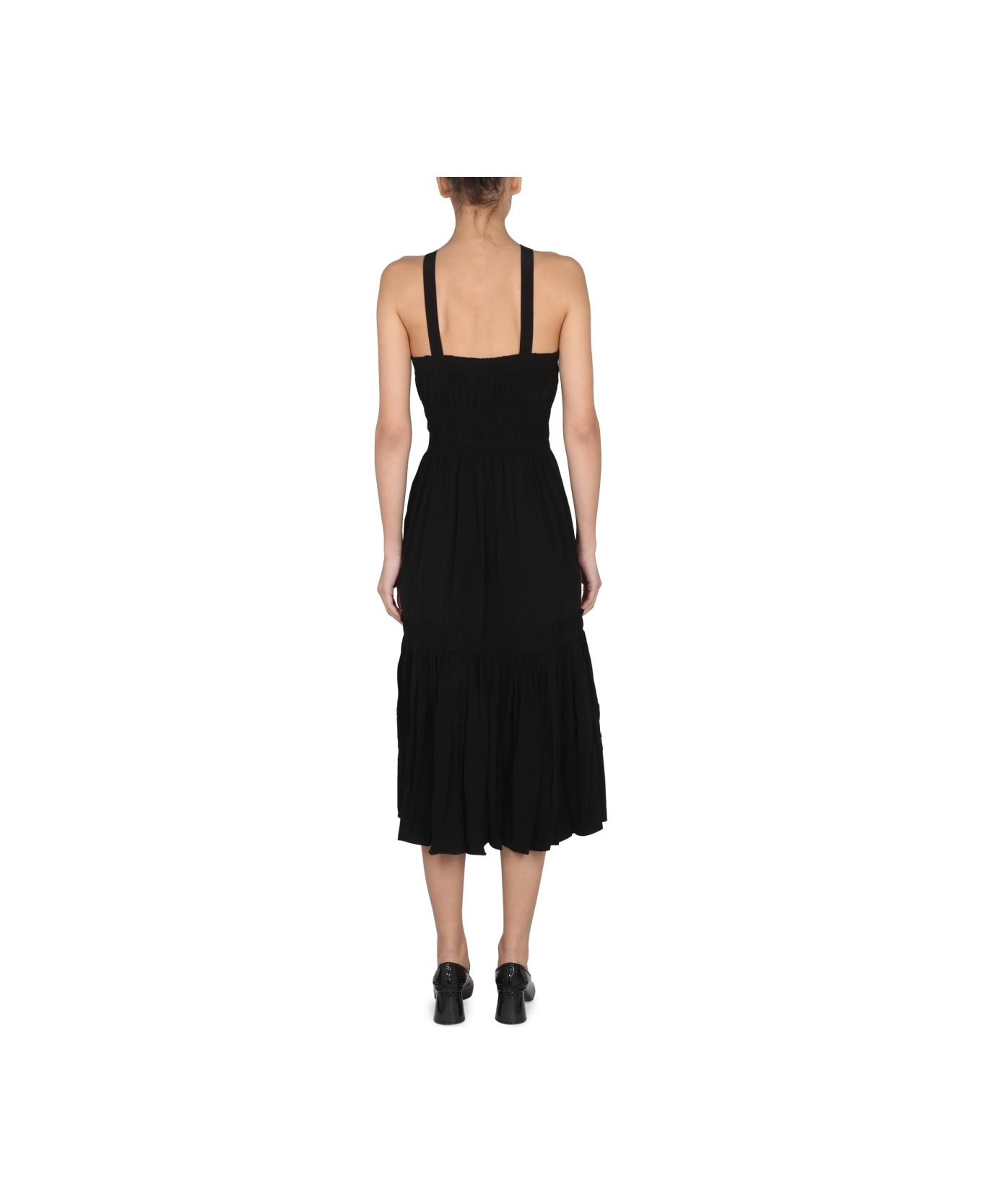 Proenza Schouler White Label Turtleneck Dress - BLACK