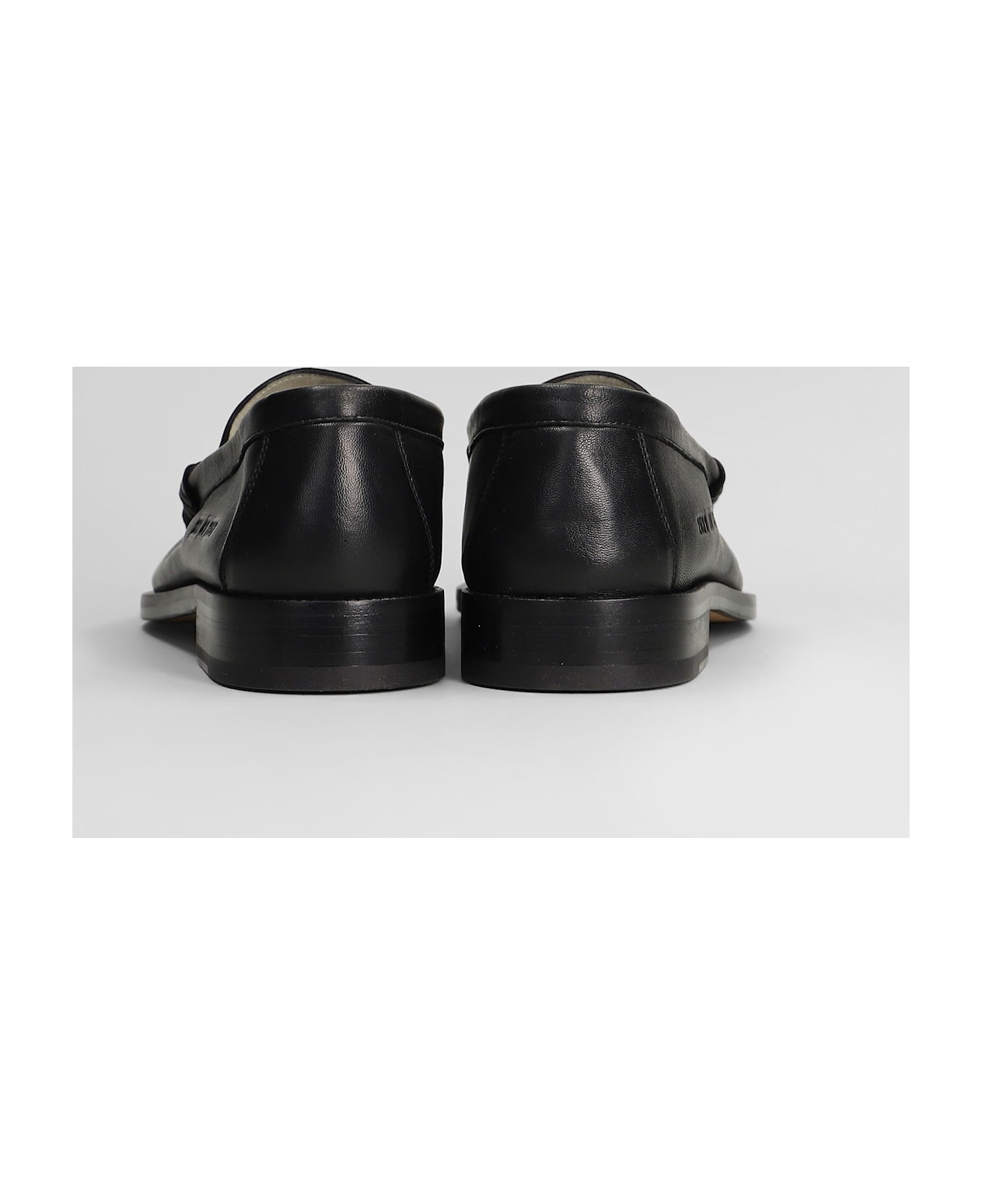 Common Projects Soft Loafer Loafers In Black Leather - black
