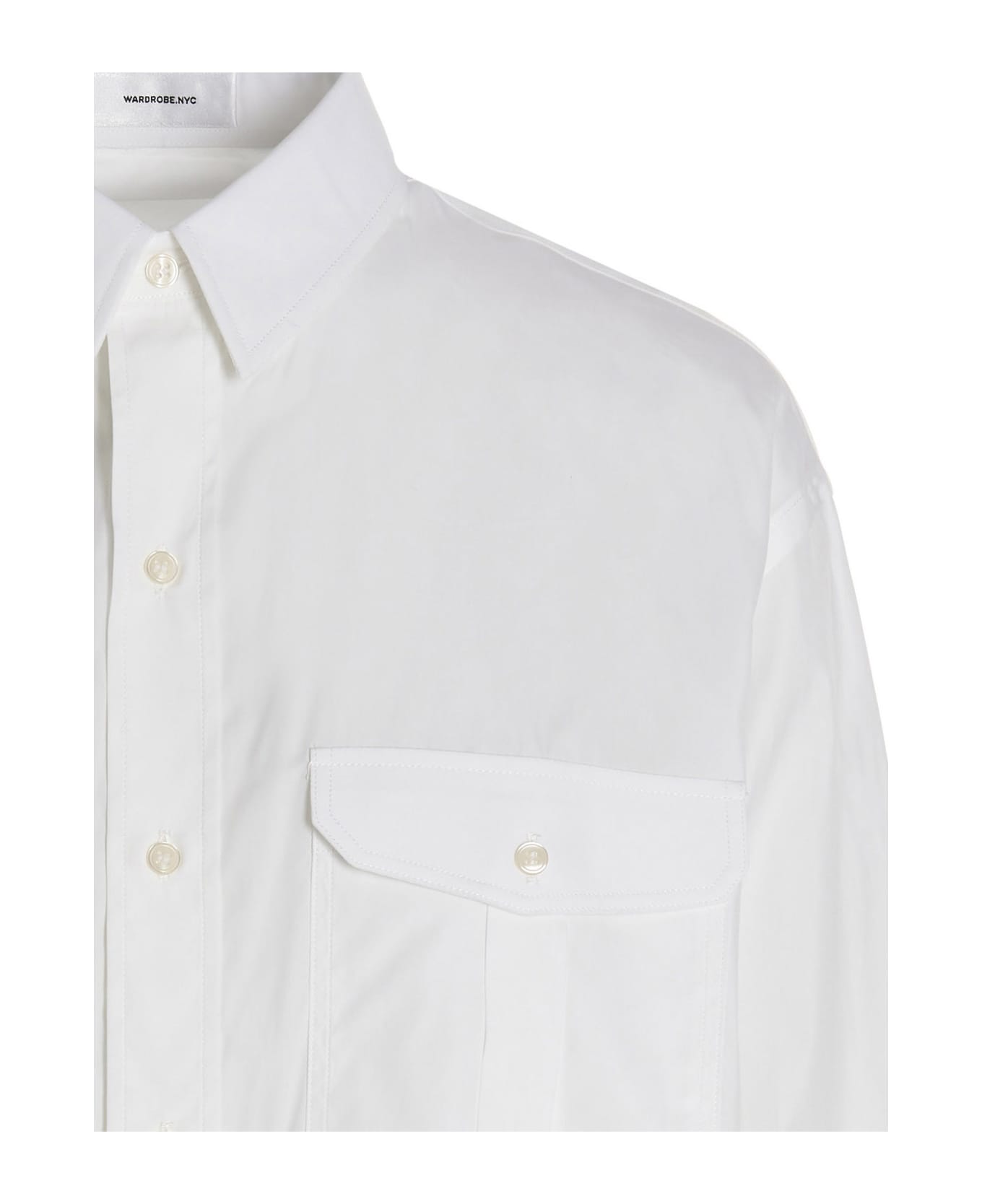 WARDROBE.NYC 'oversize' Shirt - White