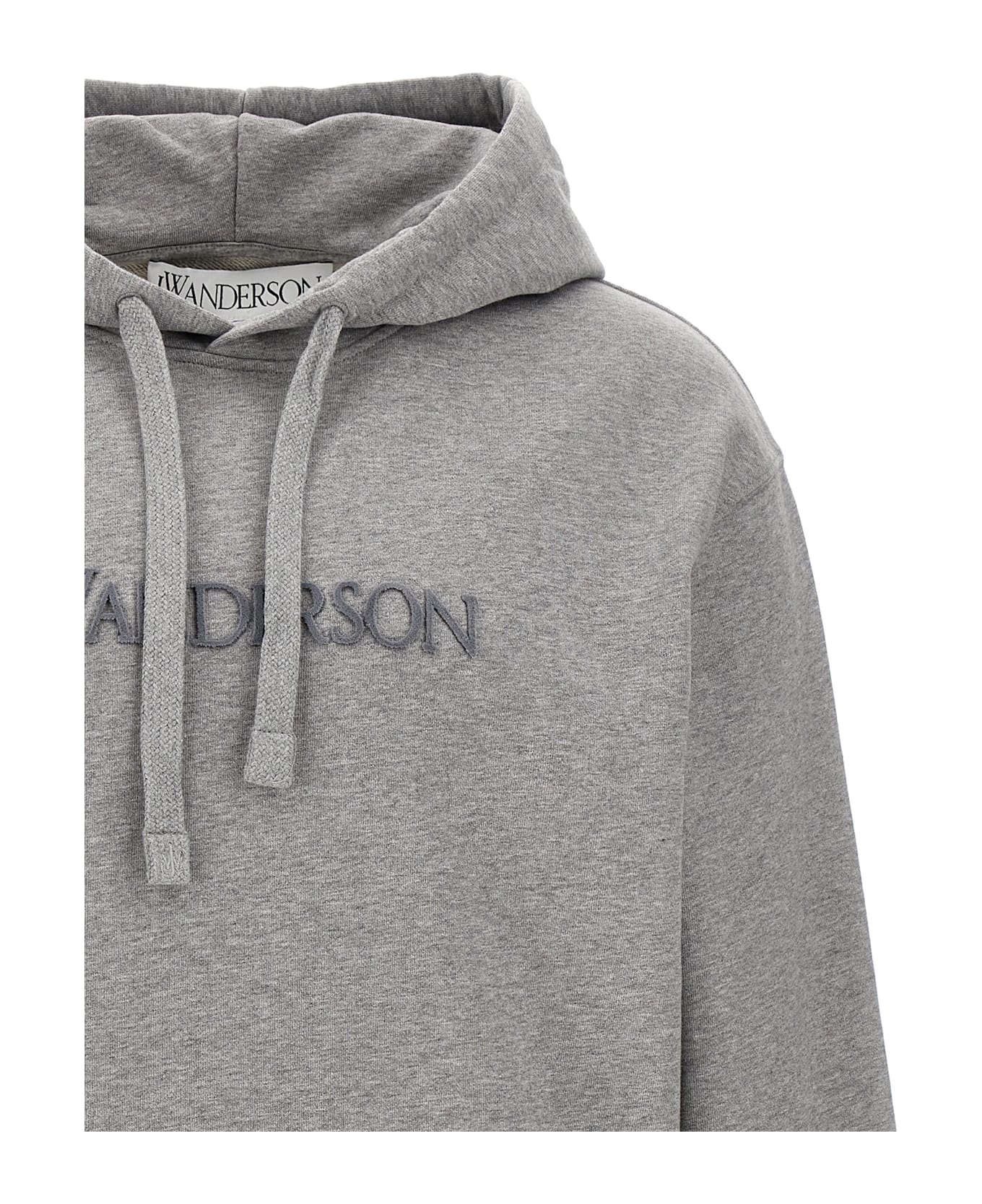 J.W. Anderson Embroidery Hoodie - Gray