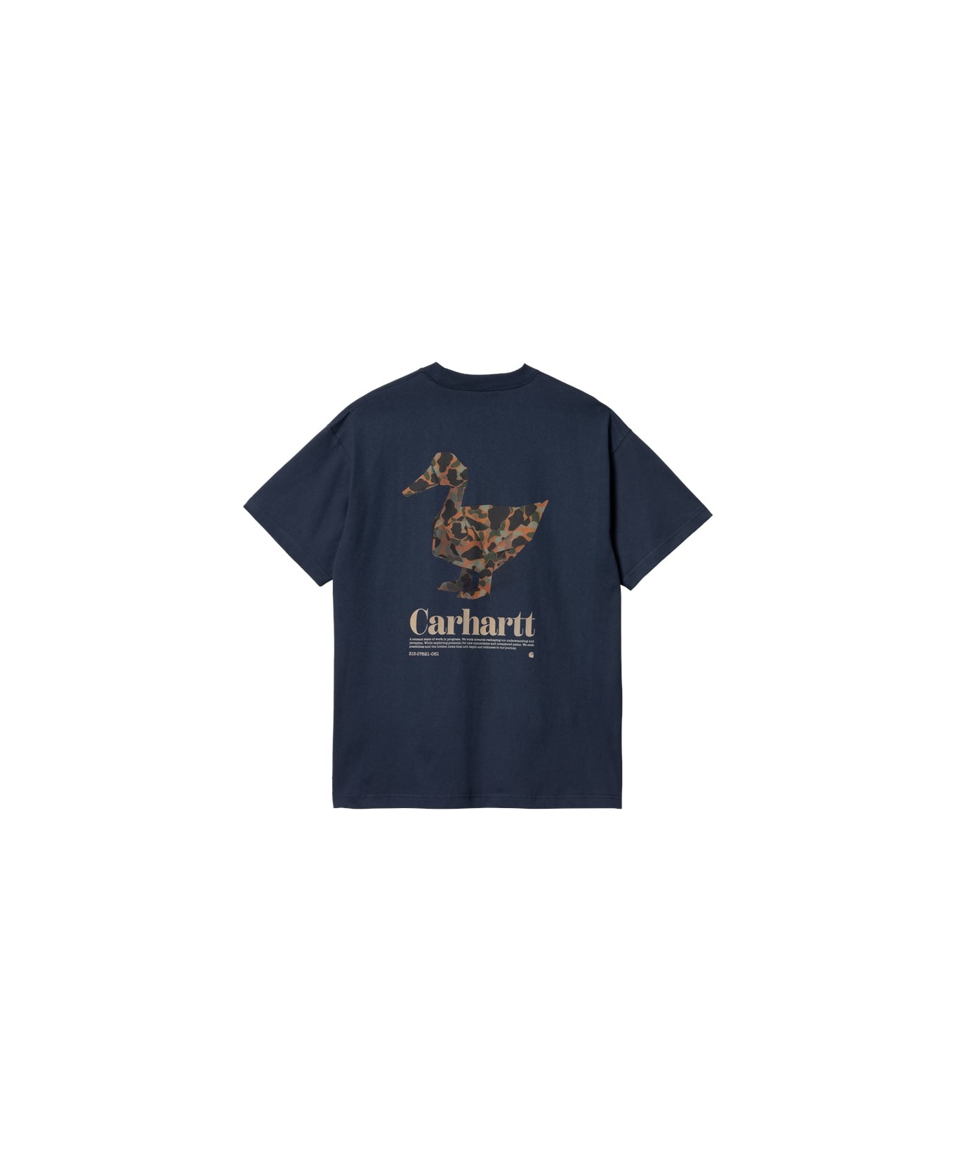 Carhartt S/s Fold Duck T-shirt - Lxx Air Force Blue