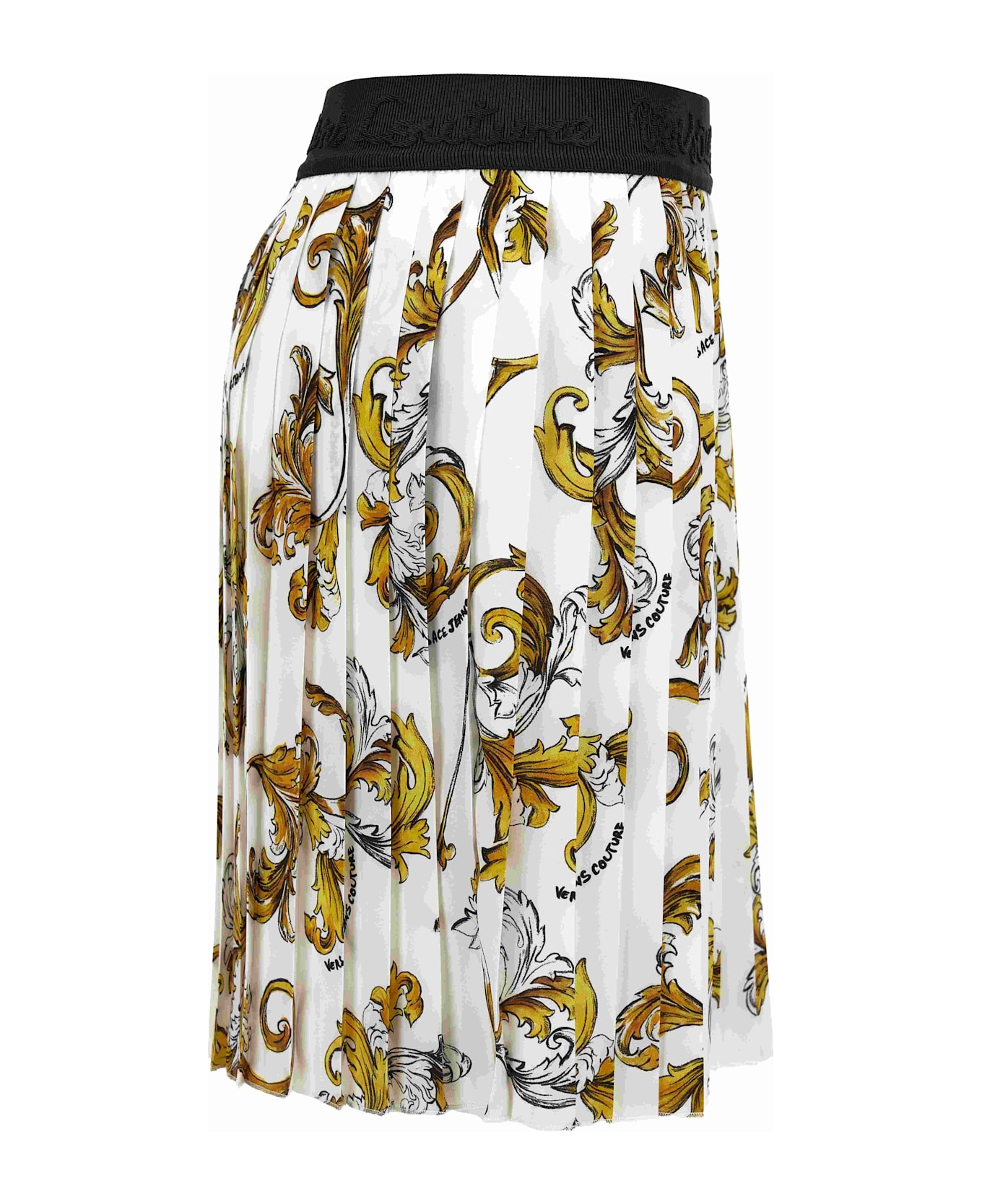 Versace Jeans Couture Midi Skirt - White