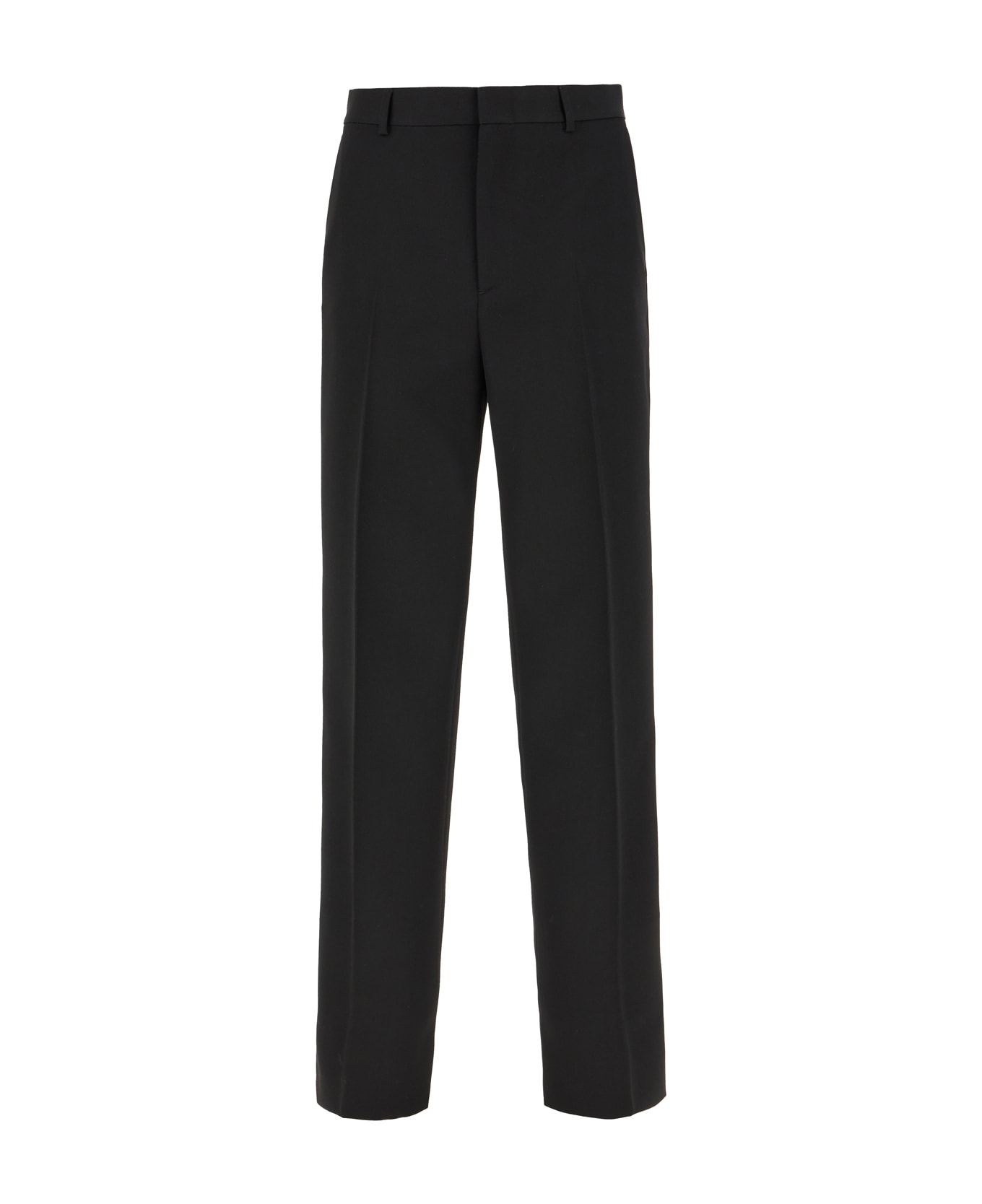 Gucci Black Wool Pants - Nero