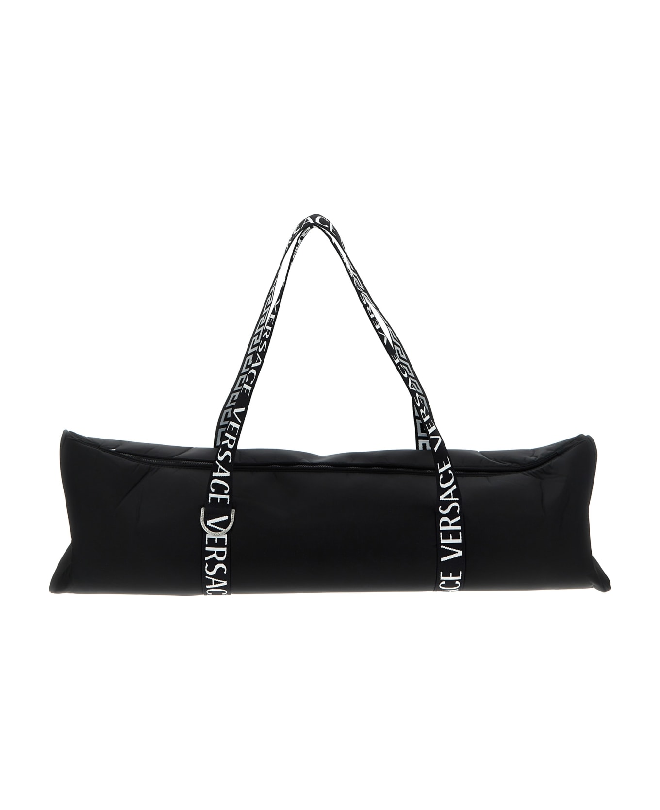 Versace Allover Yoga Duffel Bag - White/Black