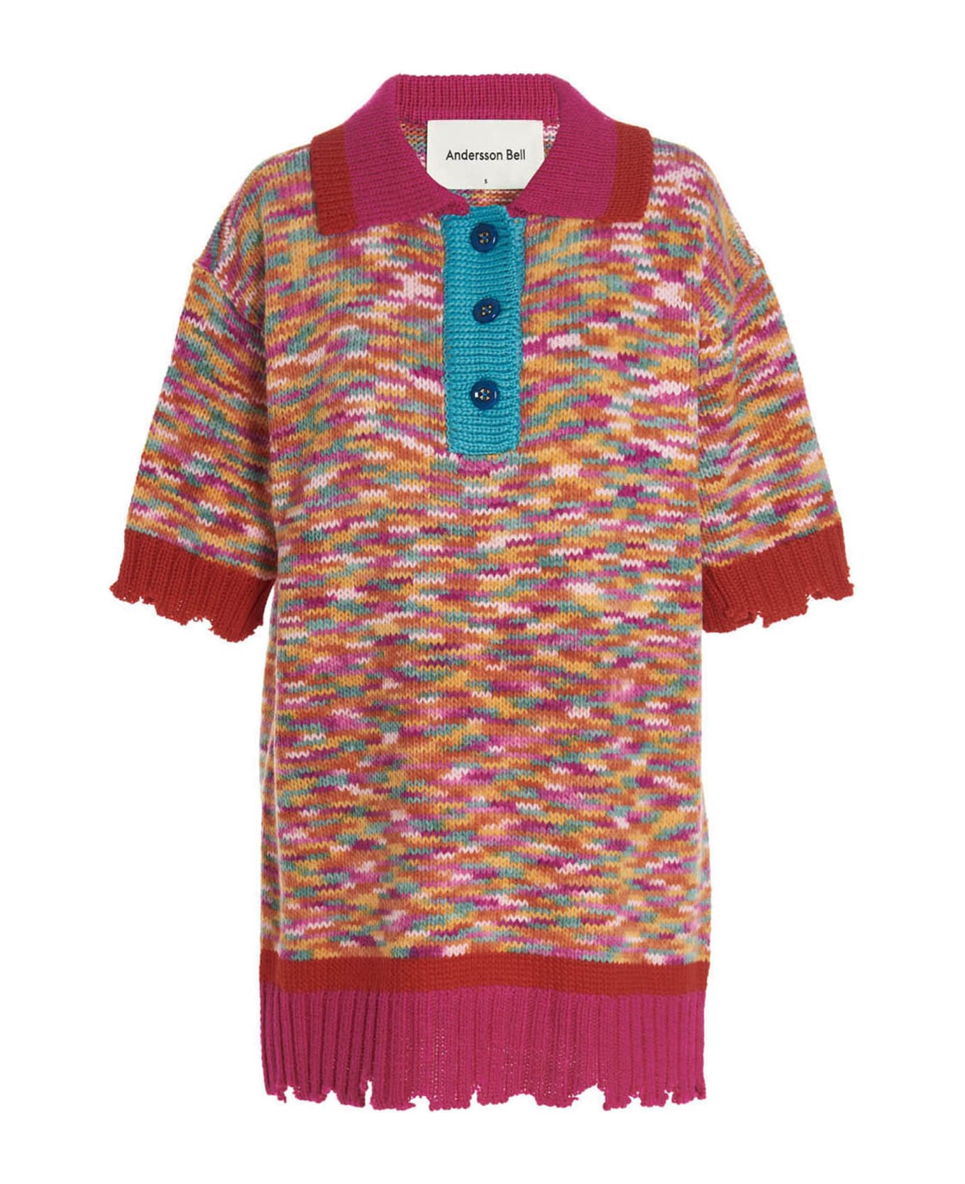 Andersson Bell 'portela' Polo Shirt - Multicolor ポロシャツ