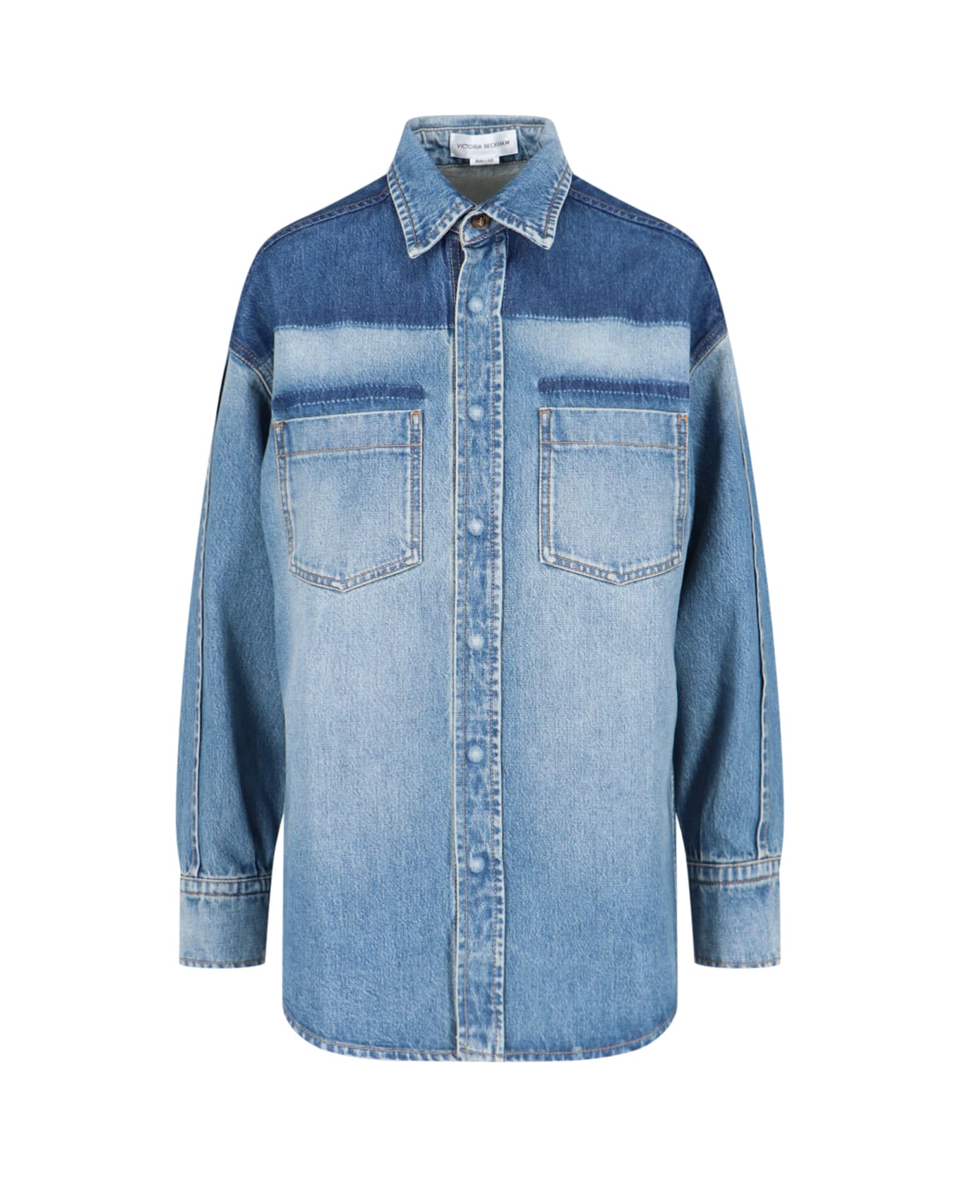 Victoria Beckham Oversize Denim Shirt - DENIM シャツ