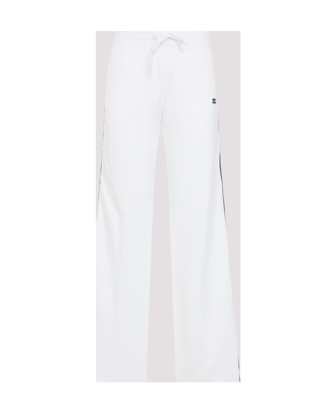 Celine Polyester Tracksuit Pants - Ma Off White  Navy